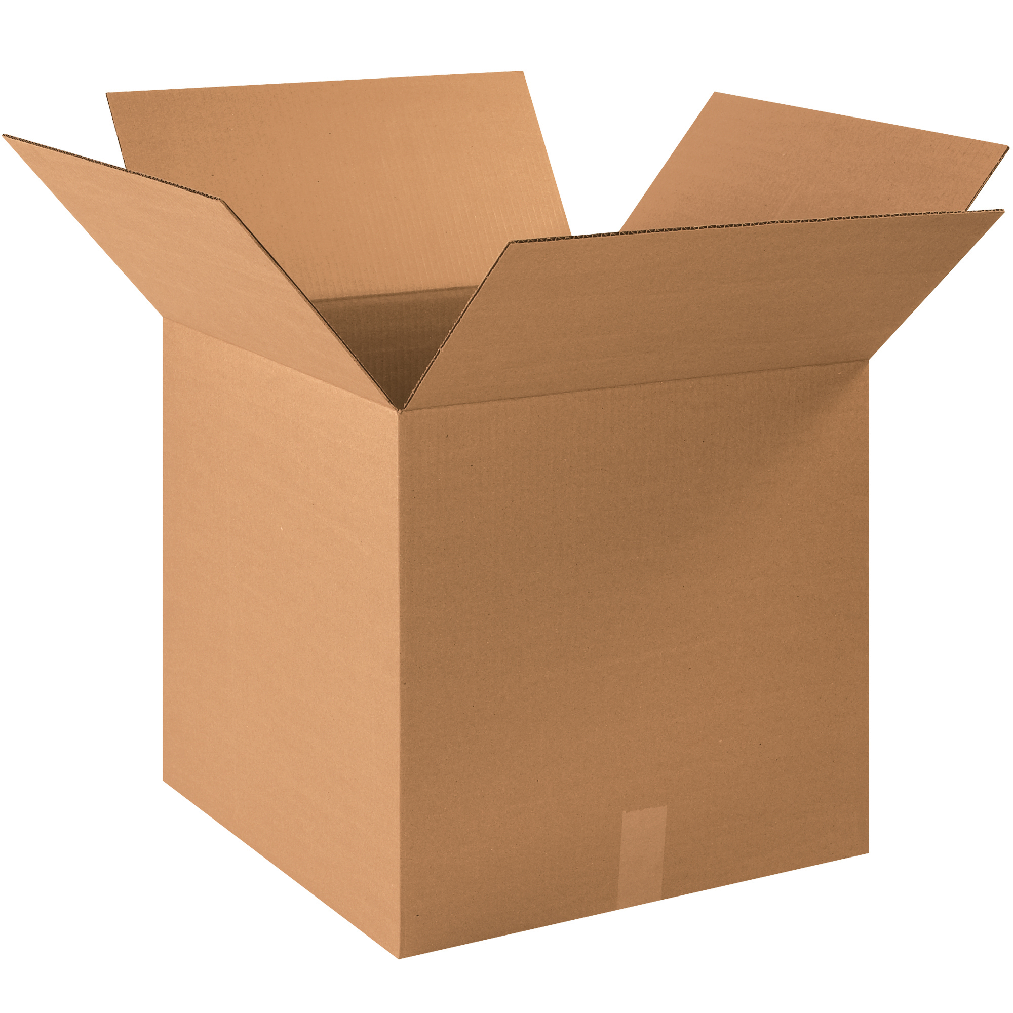 Corrugated Boxes, 19" x 19" x 19", Kraft, 10/Bundle; 120/Skid