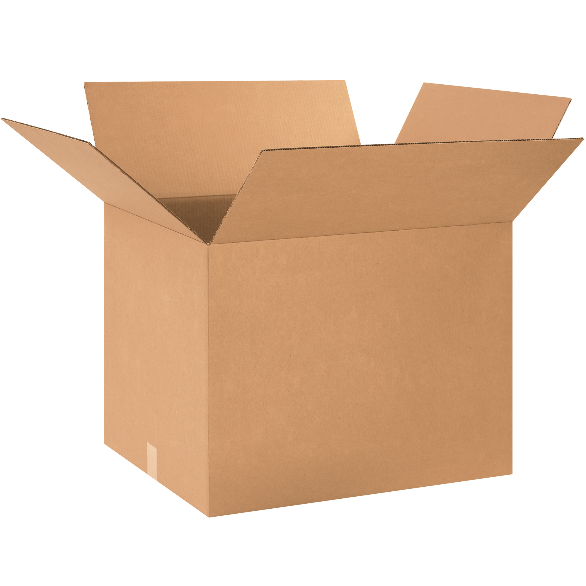 Corrugated Boxes, 24" x 20" x 18", Kraft, 10/Bundle; 120/Skid