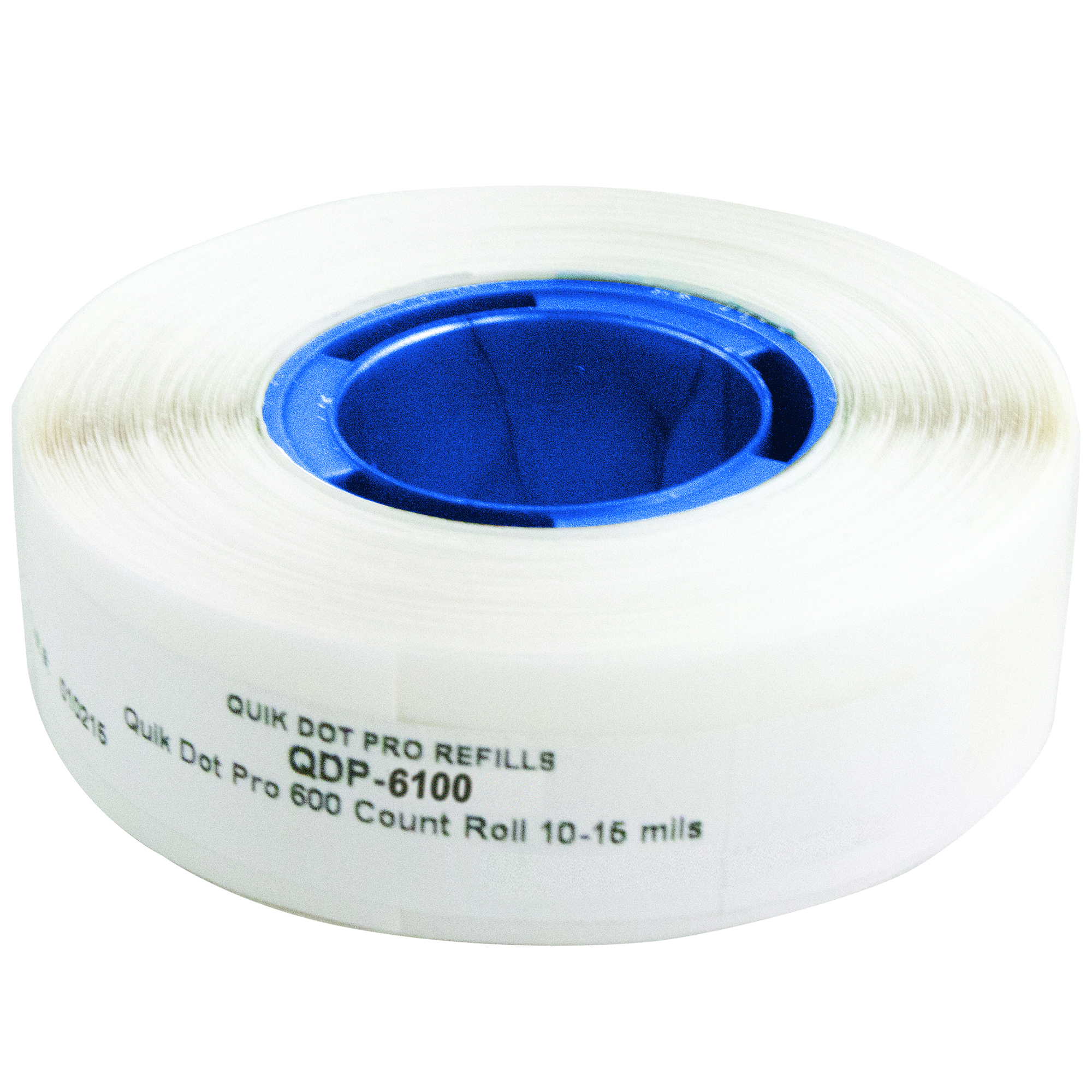0.34" x .4" QuikDot™ Pro - High Tack Removable Glue Dots® - Low Profile 1 ROLL PER CASE