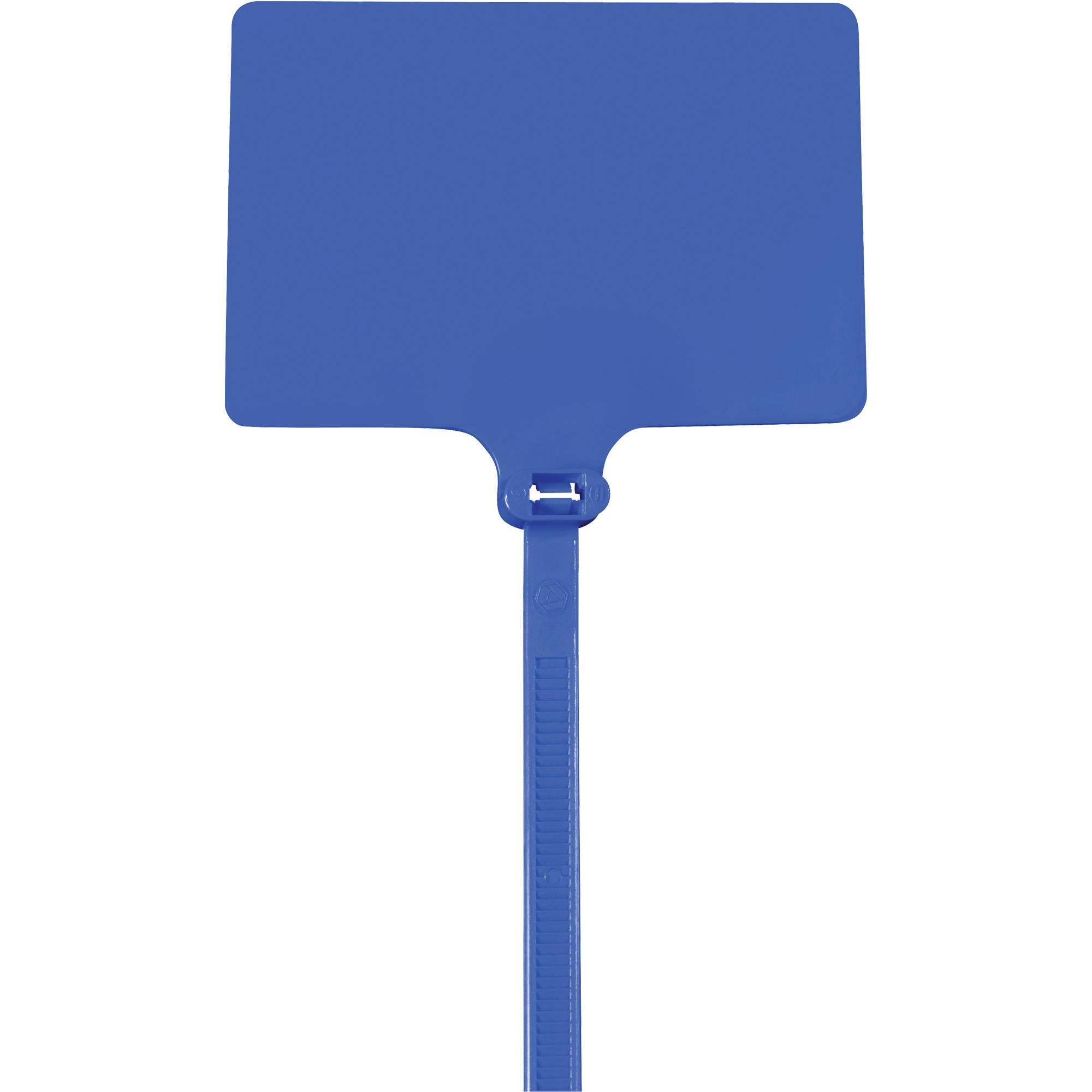 Identification Cable Ties, 120#, 6", Blue, 100/Case