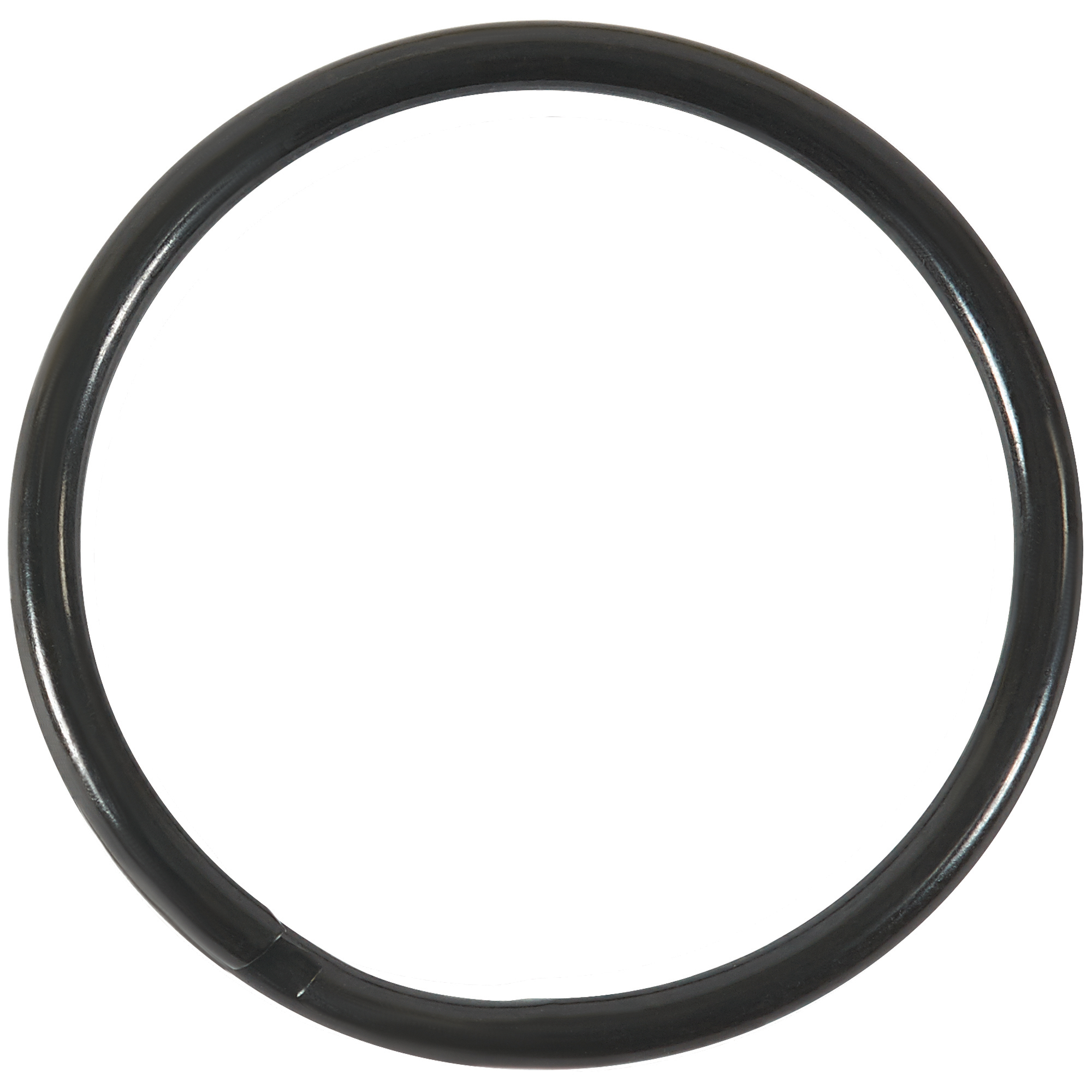 Split Key Rings, 1 1/4", Black, 100/Case