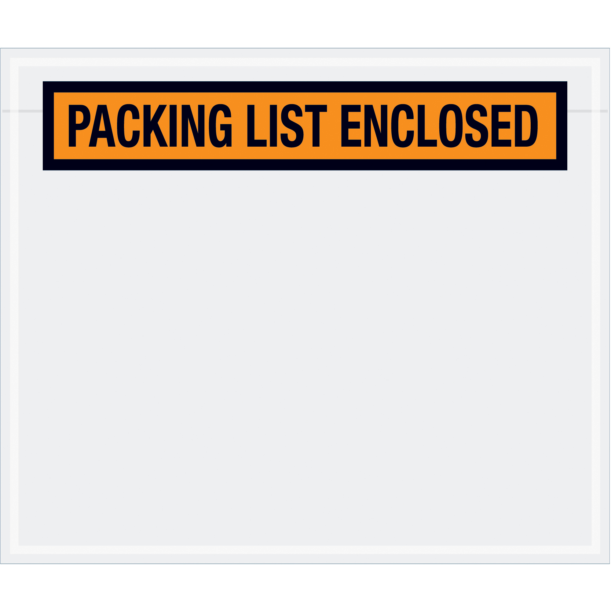 Tape Logic® "Packing List Enclosed" Envelopes, 6 1/2" x 5", Orange, 1000/Case