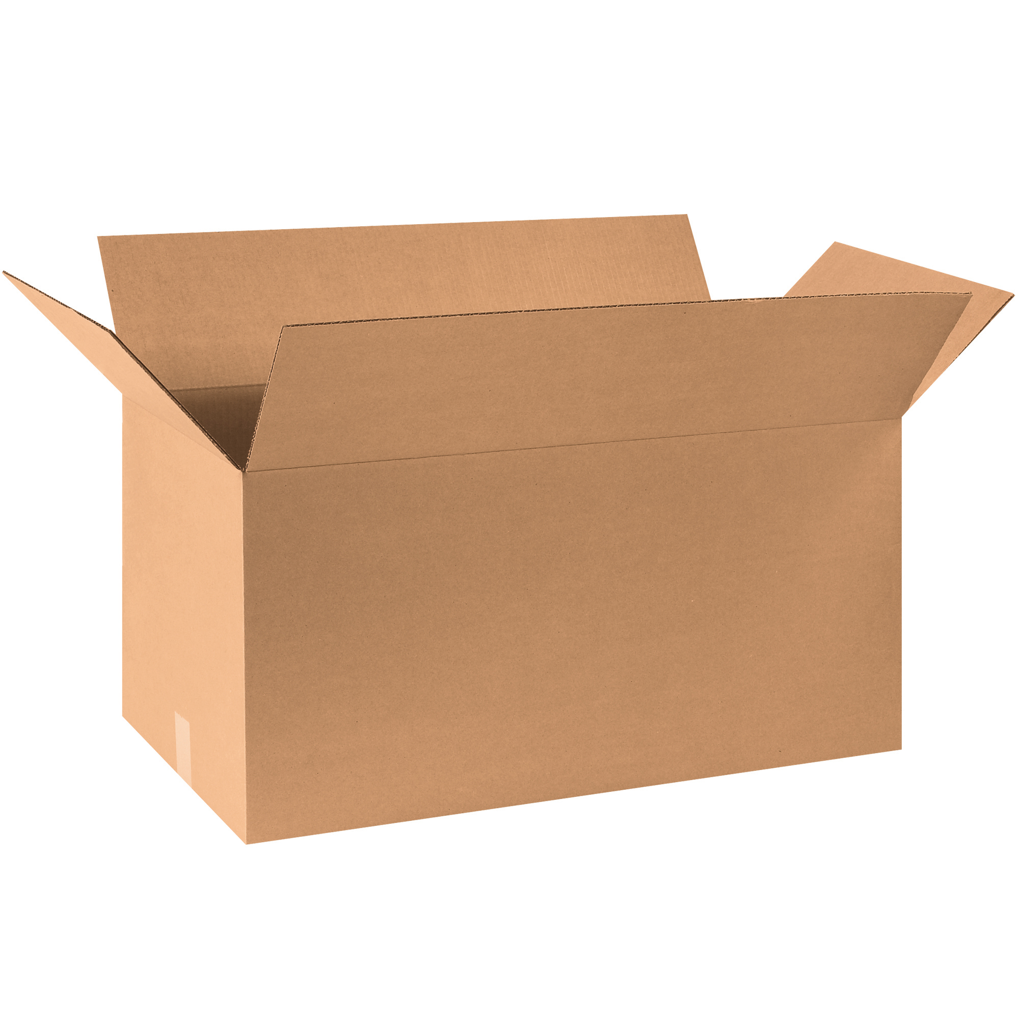 Corrugated Boxes, 30" x 15" x 15", Kraft, 15/Bundle; 120/Skid