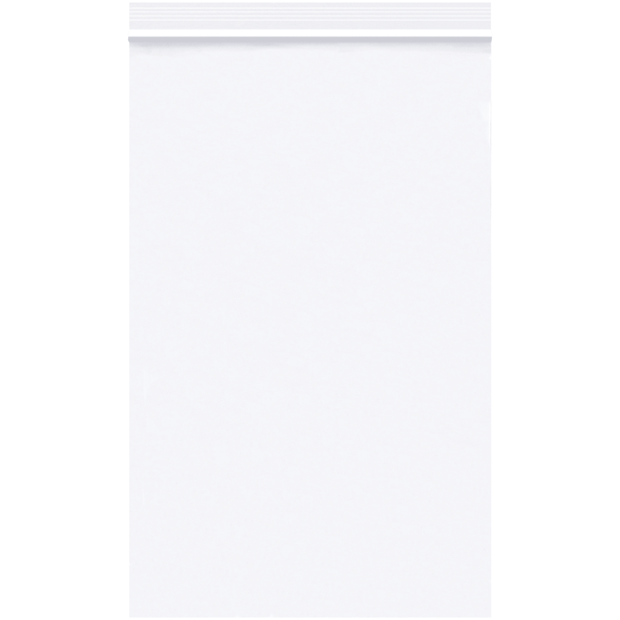 Reclosable 2 Mil Poly Bags, 5" x 8", White, 1000/Case