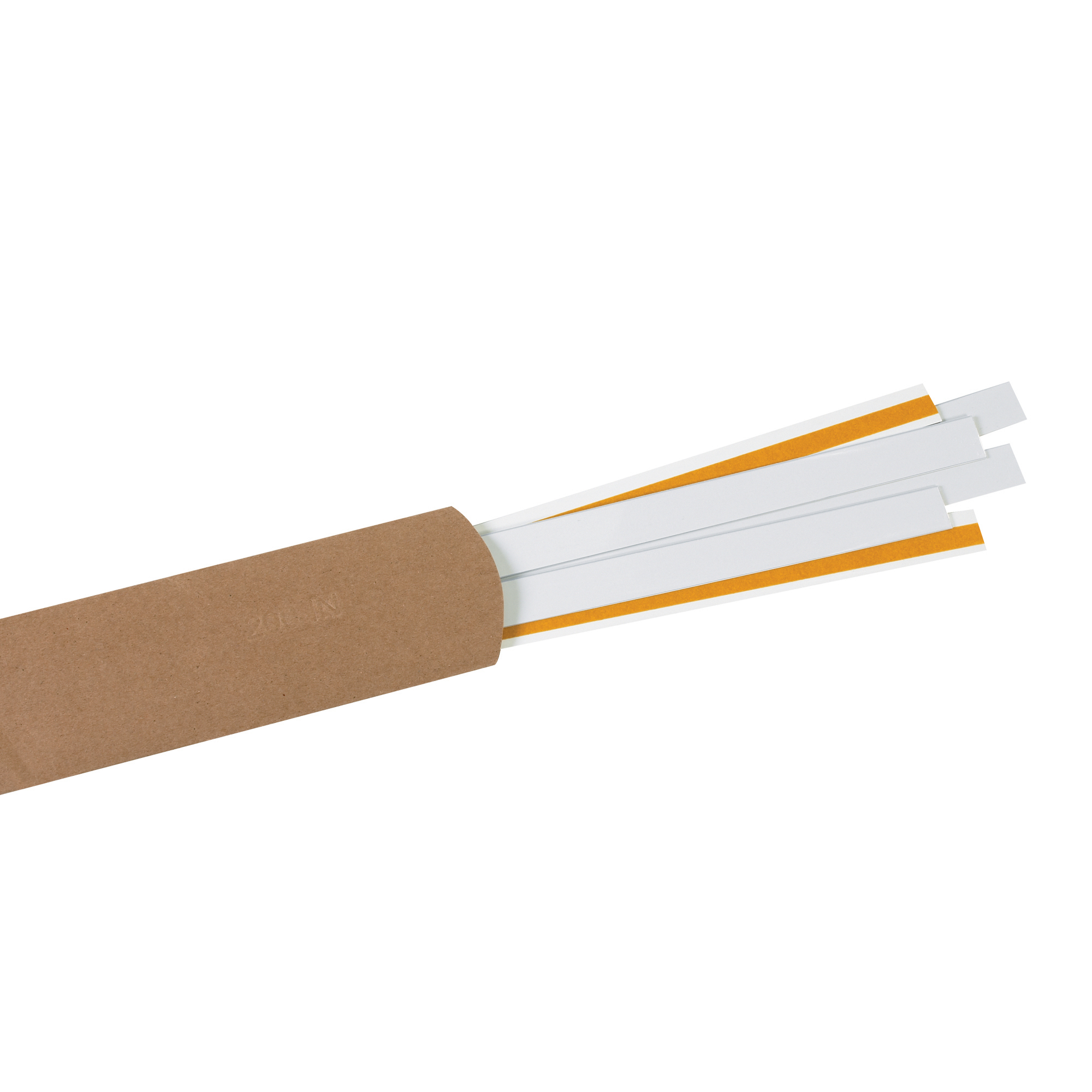 Slip-Strip™ Label Holder Strip, 1" x 36", Clear, 6/Case