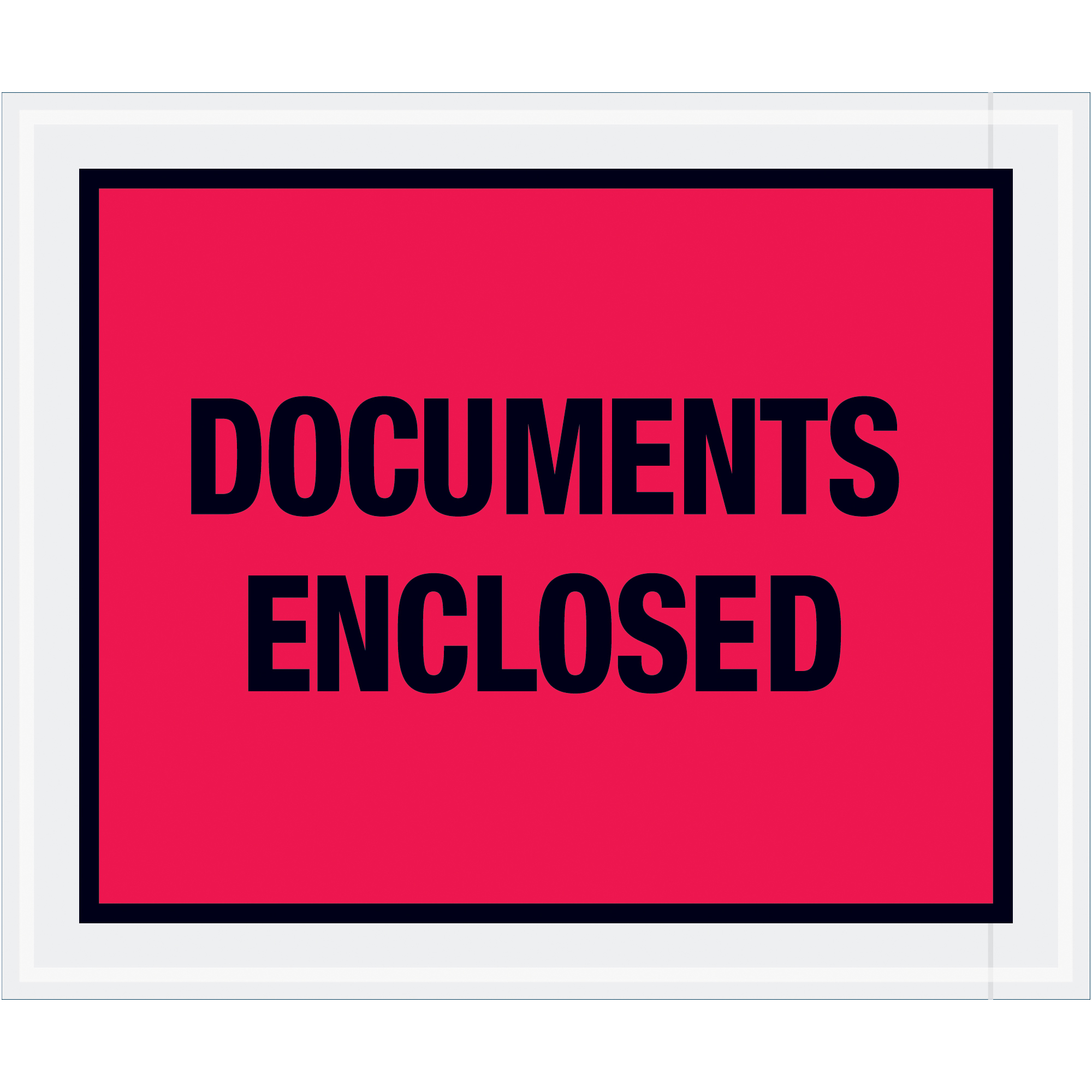 Tape Logic® "Documents Enclosed" Envelopes, 10" x 12", Red, 500/Case