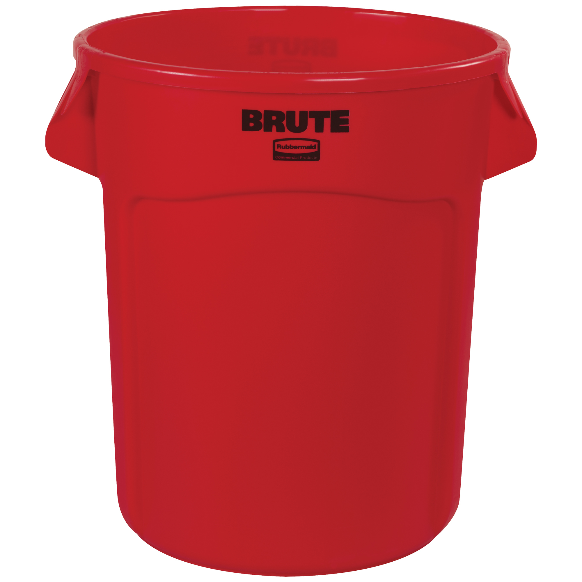 Rubbermaid® Brute® Trash Can, 20 Gallon, 23" x 19", Red, 1/Each