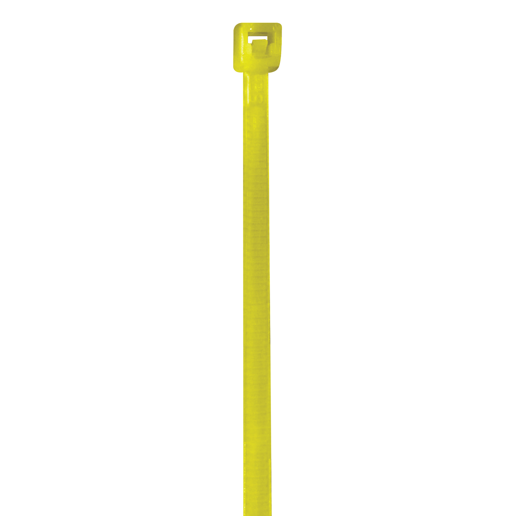 Colored Cable Ties, 18#, 4", Fluorescent Yellow, 1000/Case