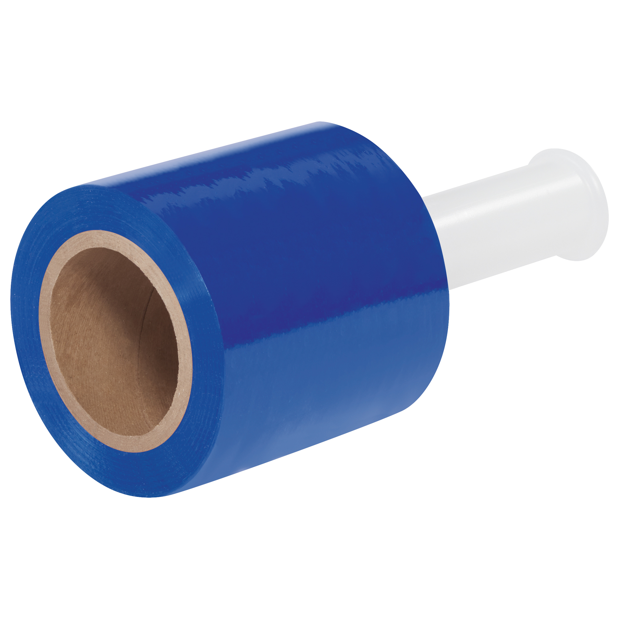 Bundling Stretch Film, 5" x 80 Gauge x 1000', Blue, 12/Case