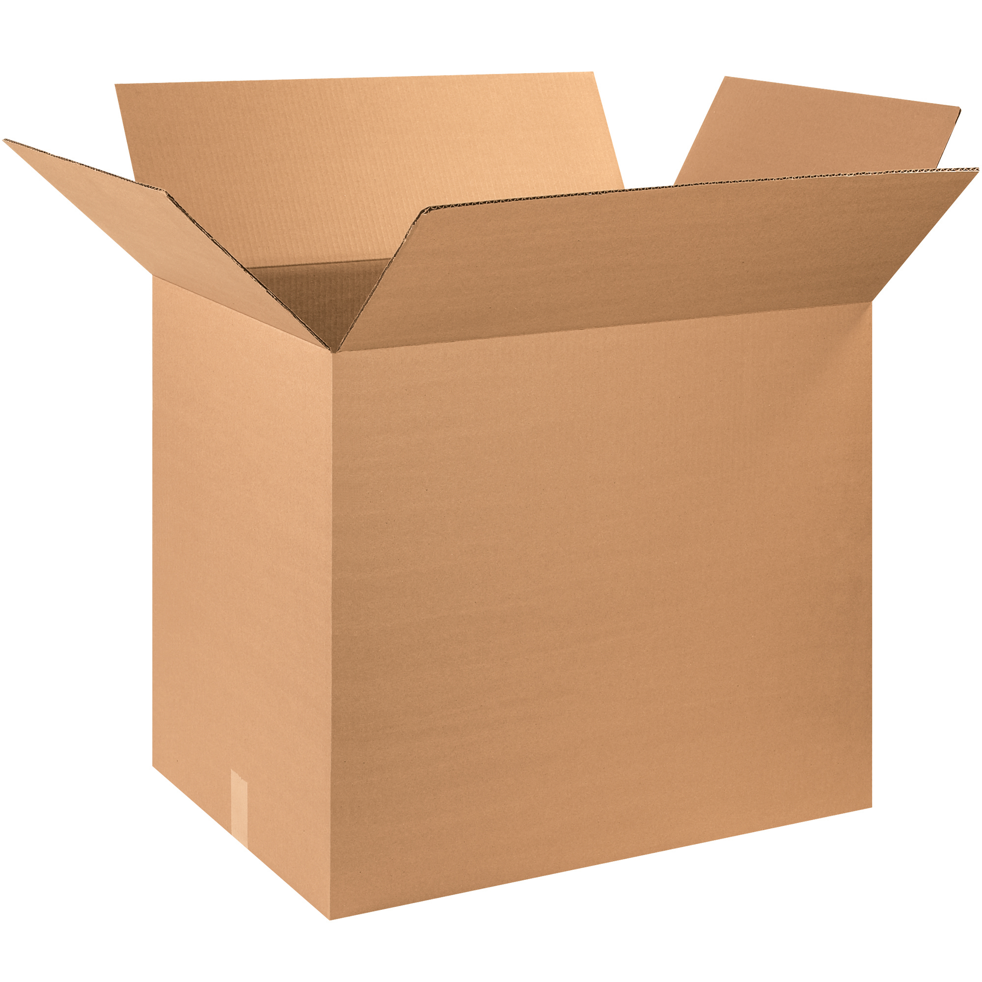 Corrugated Boxes, 24" x 18" x 36", Kraft, 10/Bundle; 140/Skid