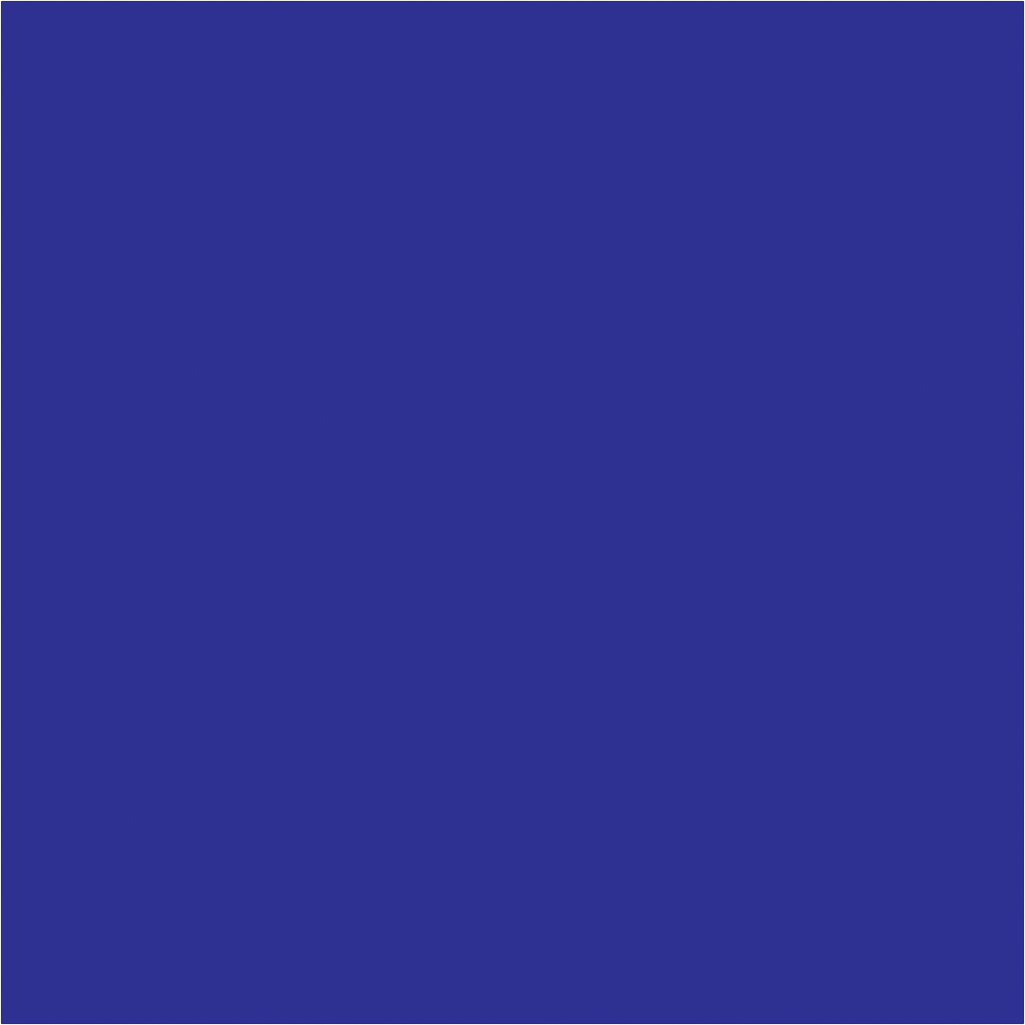 Tape Logic® Inventory Rectangle Labels, 4" x 4", Dark Blue, 500/Roll