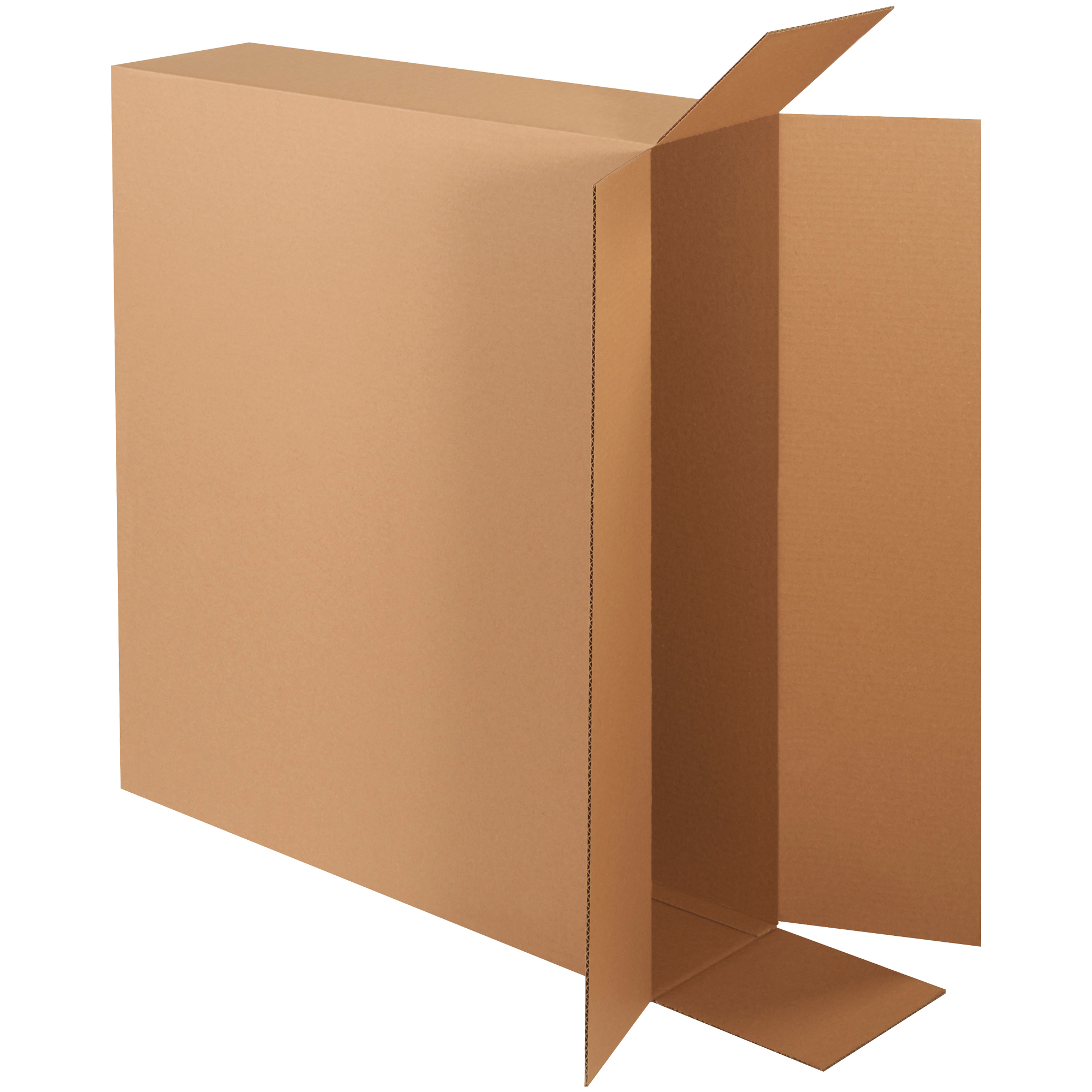 Side Loading Boxes, 36" x 8" x 30", Kraft, 10/Bundle; 120/Skid