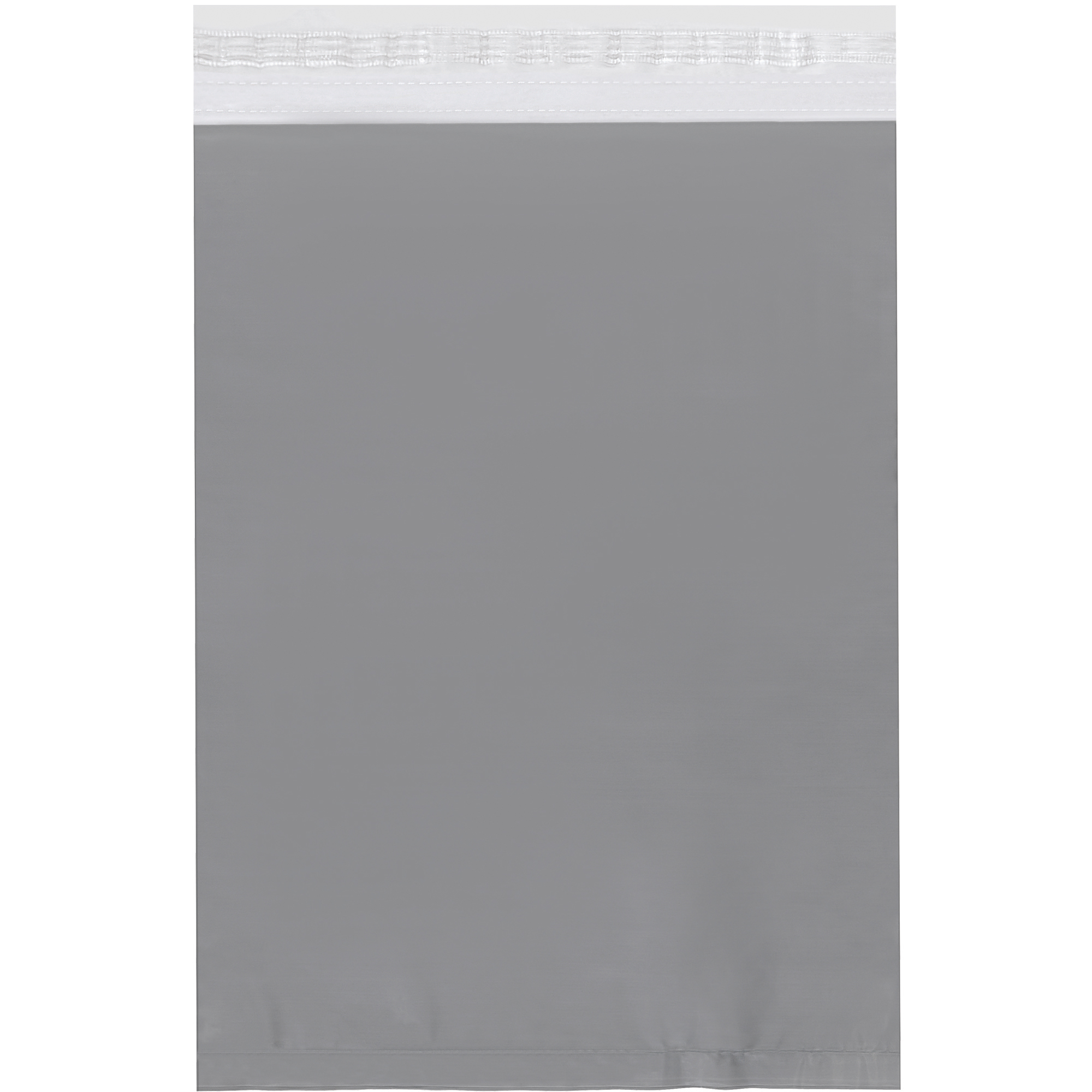 Clear View Poly Mailers, 10" x 13", Clear/White, 100/Case