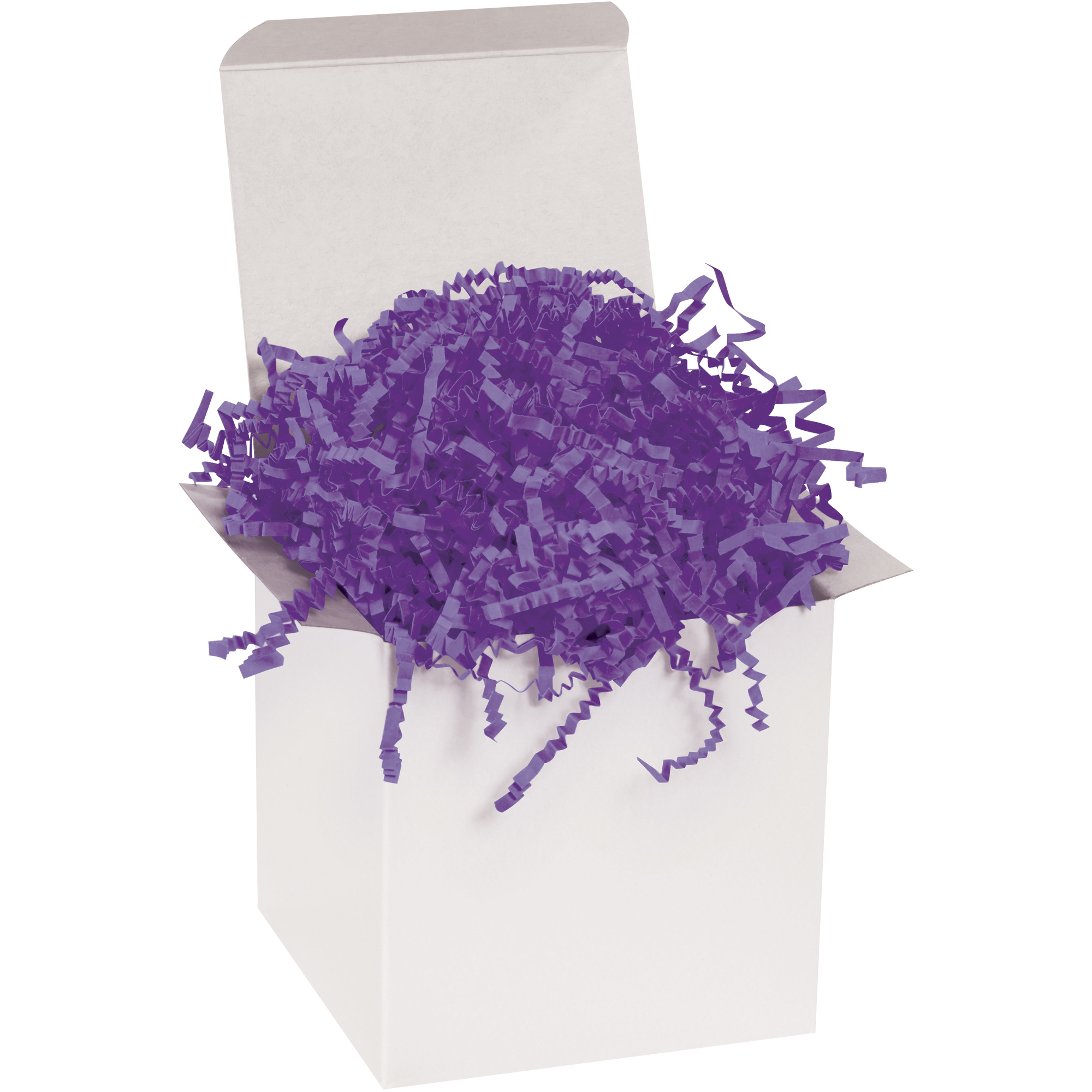Crinkle Paper, 10 lb., Purple, 1/Case