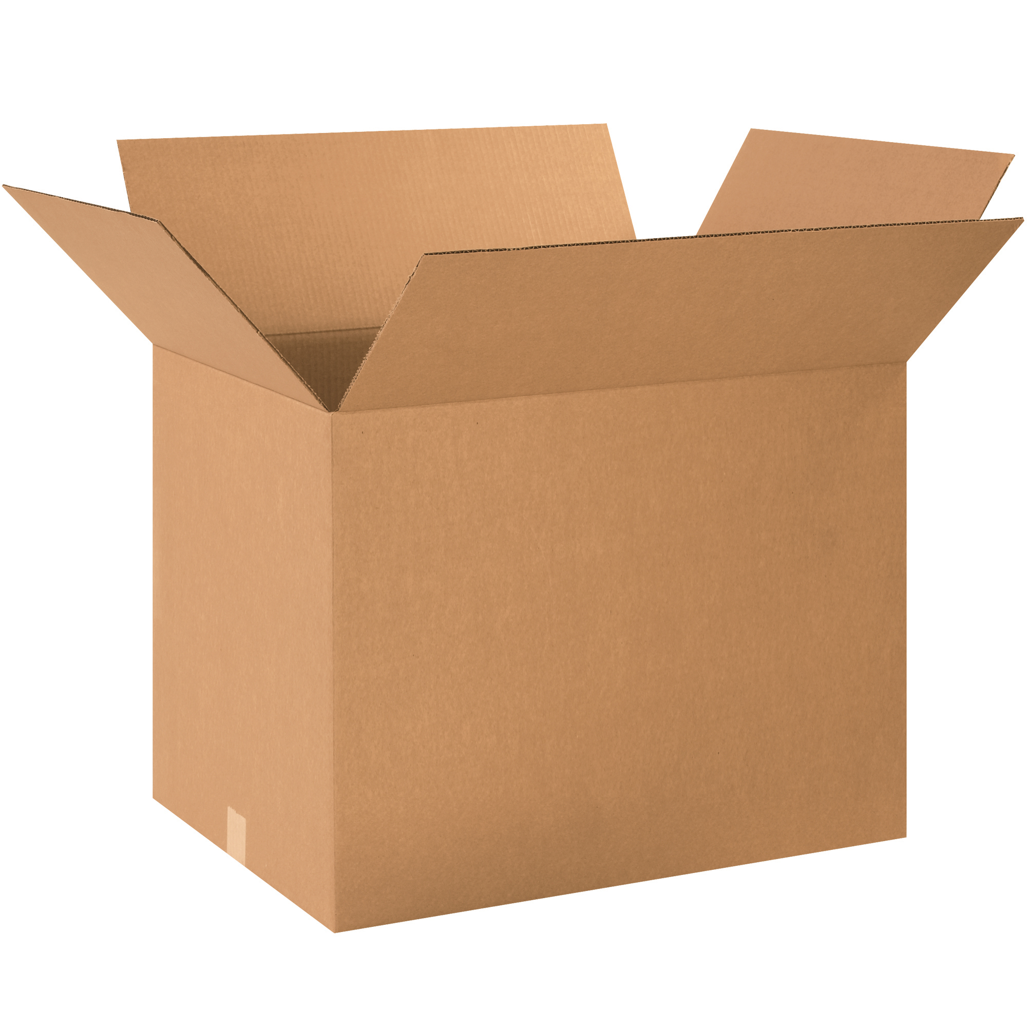 Corrugated Boxes, 24" x 18" x 18", Kraft, 10/Bundle; 120/Skid