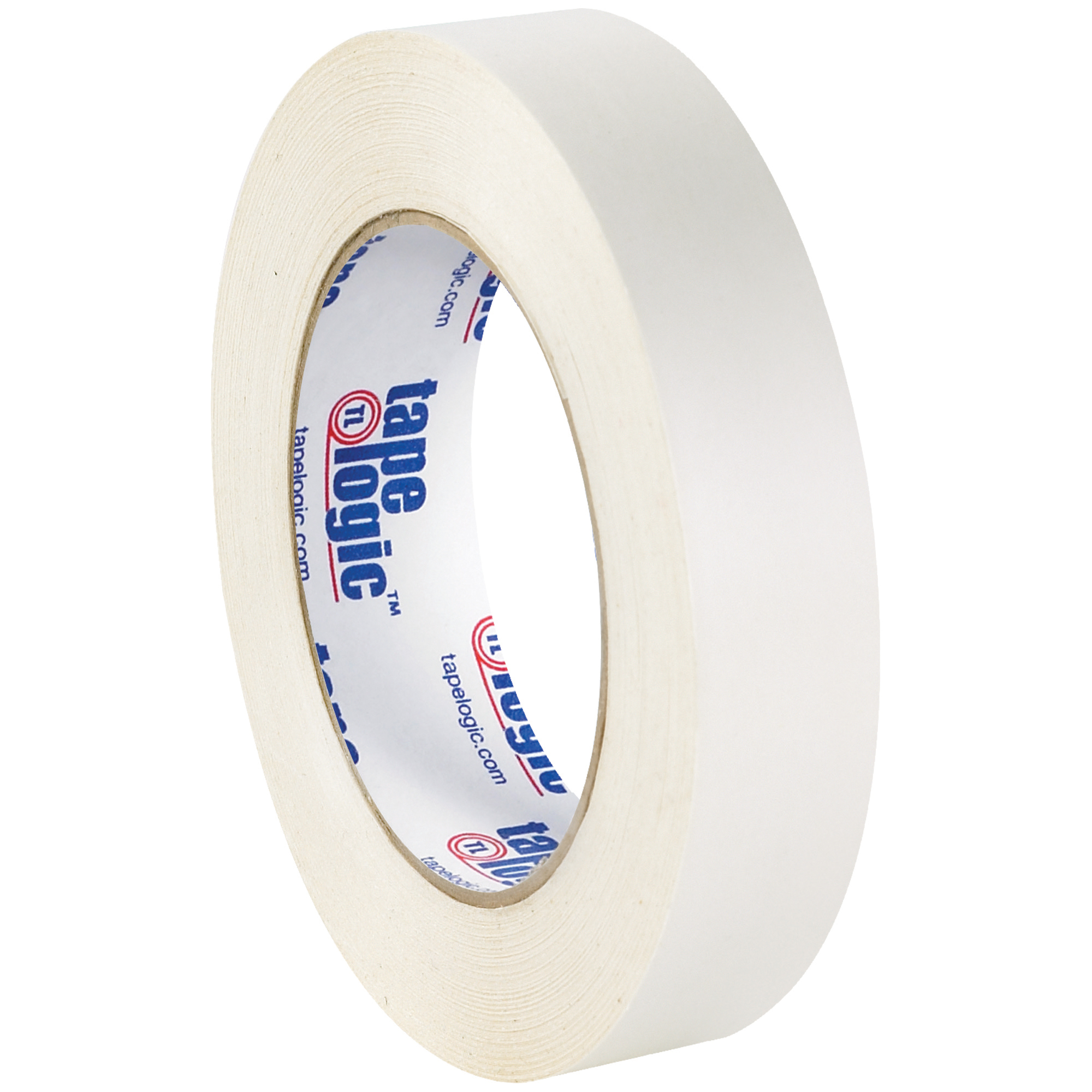 Tape Logic® Double Sided Film Tape, 3.5 Mil, 1" x 60 yds., White, 48/Case