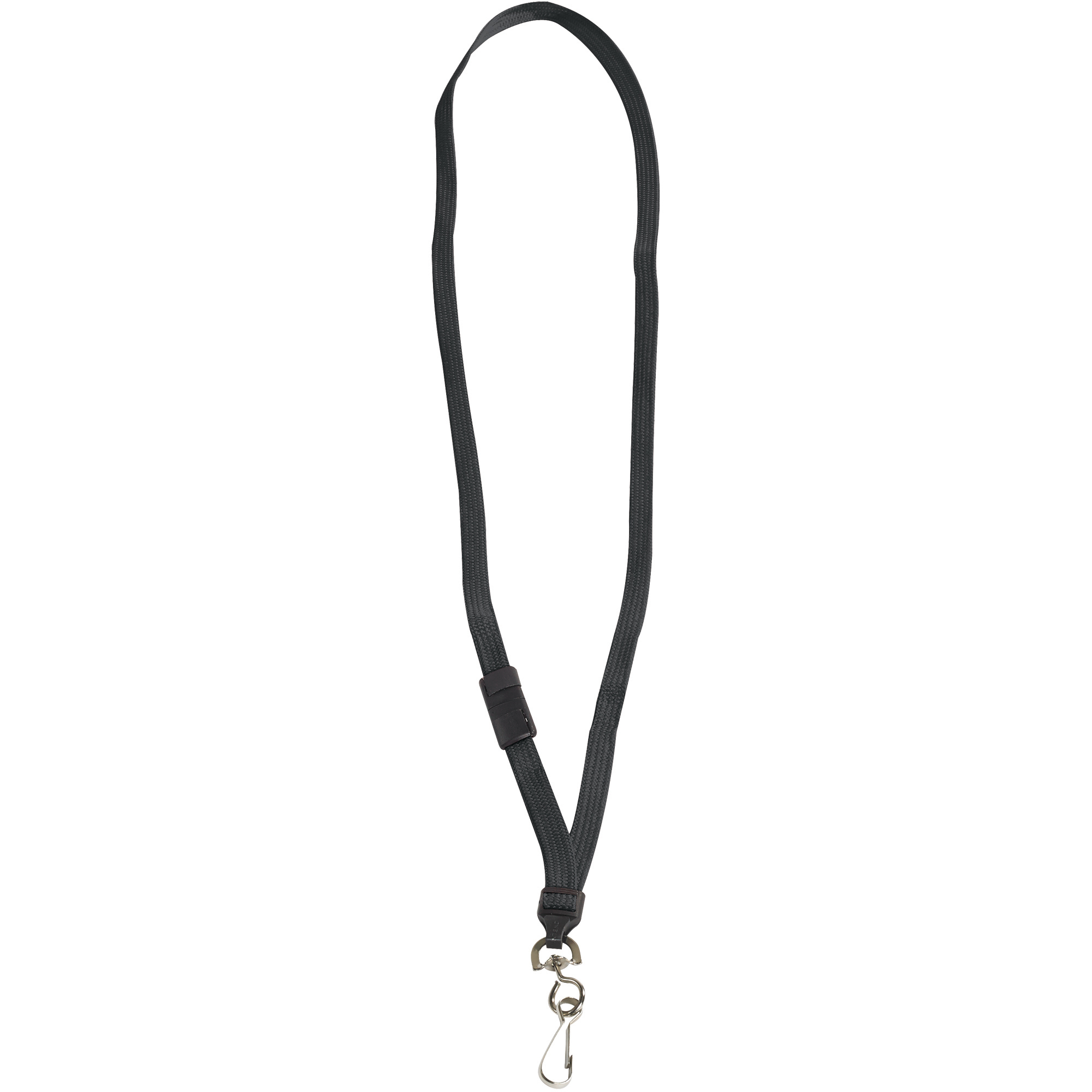 Lanyard, Breakaway, 38", Black, 24/Case