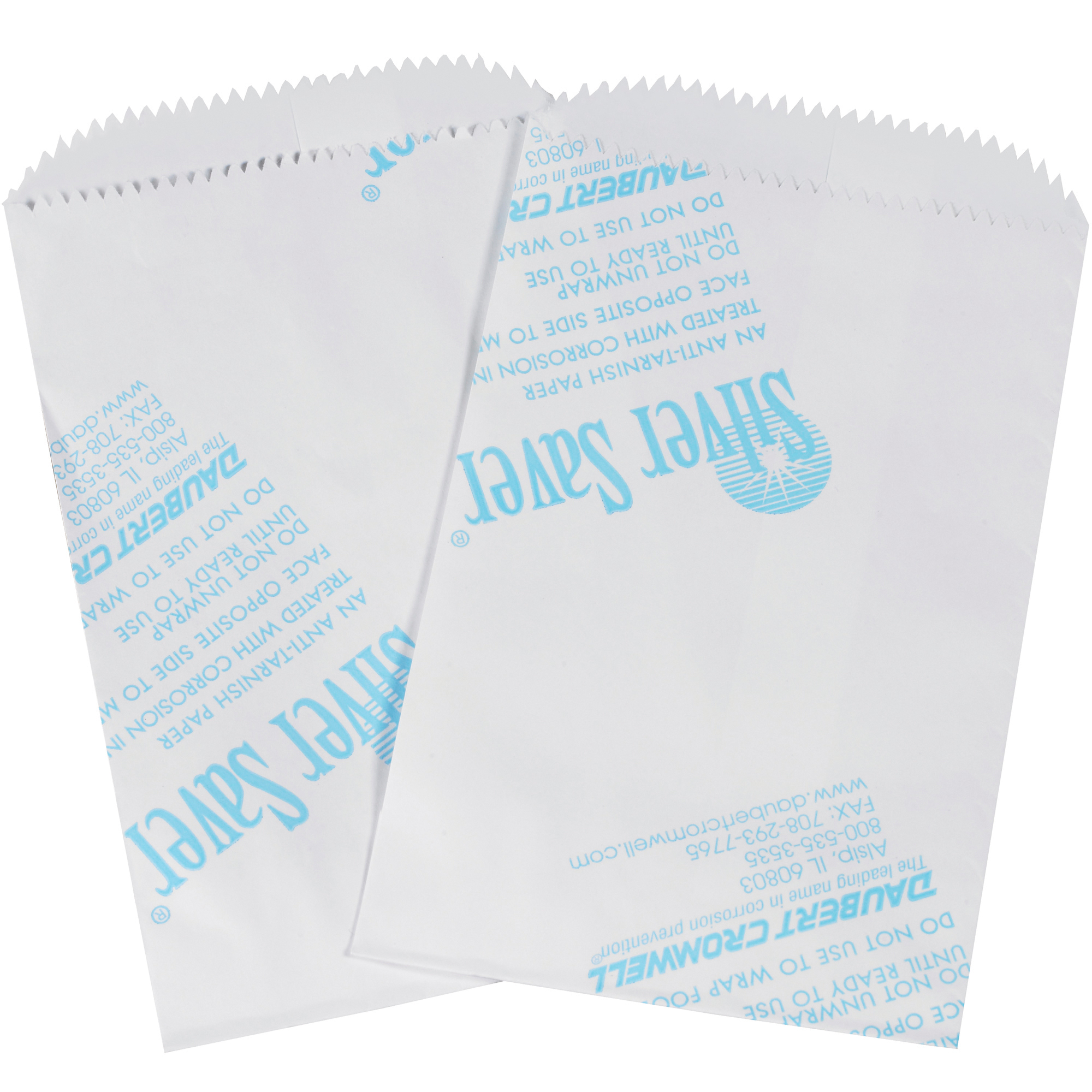 Silver Saver® Bags, 3" x 5", White, 250/Case