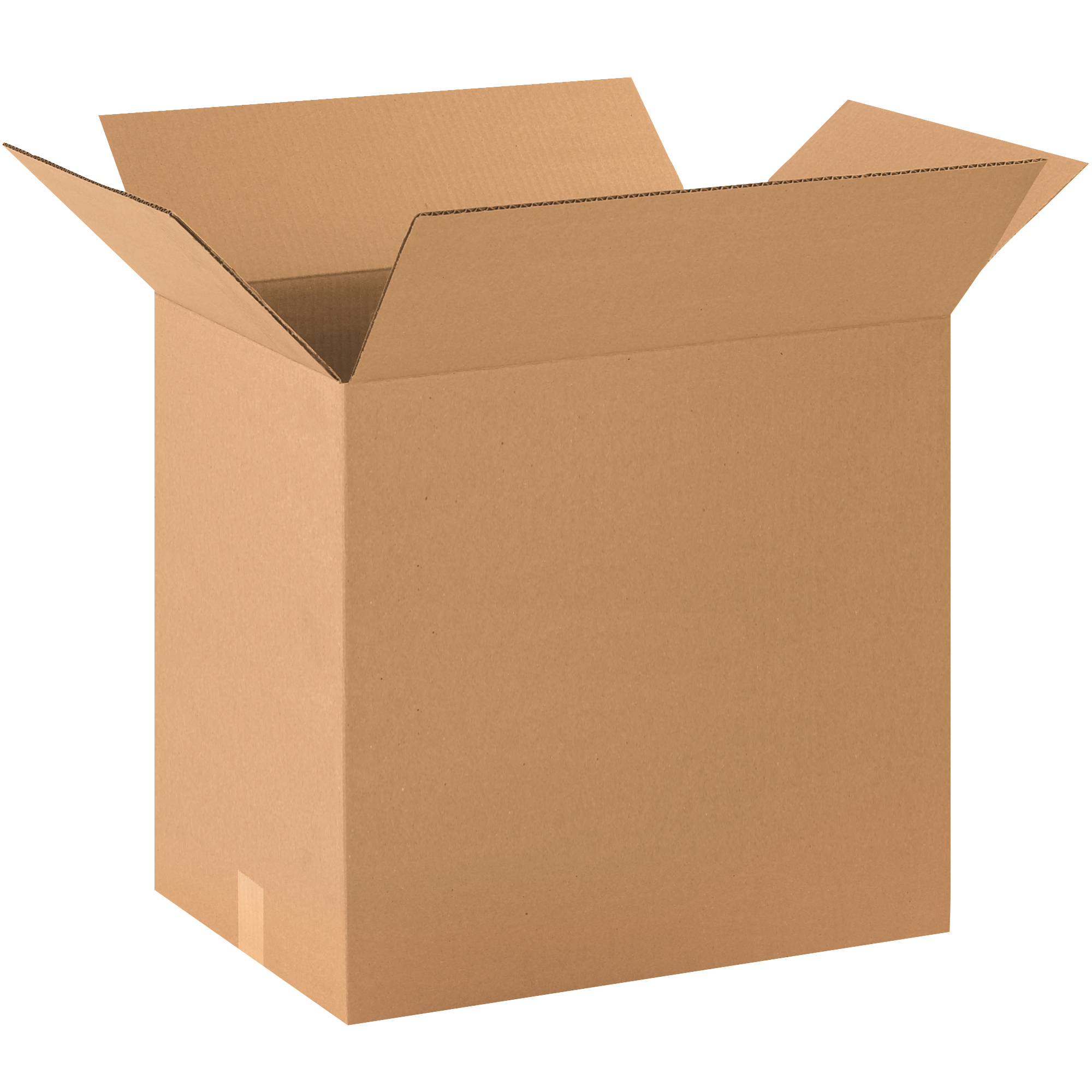 Corrugated Boxes, 20" x 14" x 18", Kraft, 20/Bundle; 120/Skid