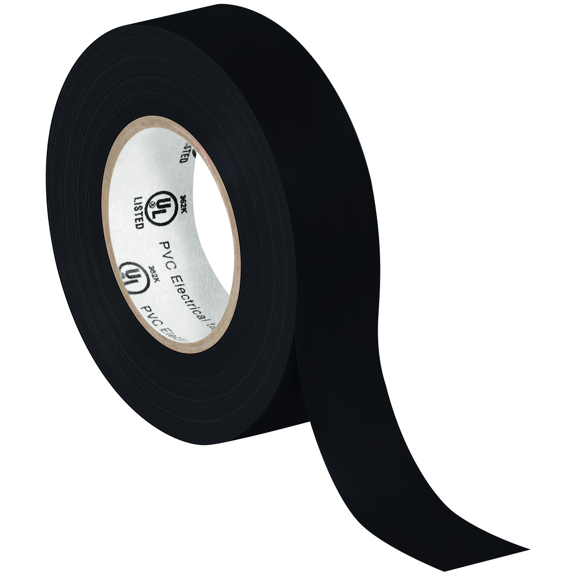 Electrical Tape, 7.0 Mil, 3/4" x 20 yds., Black, 200/Case
