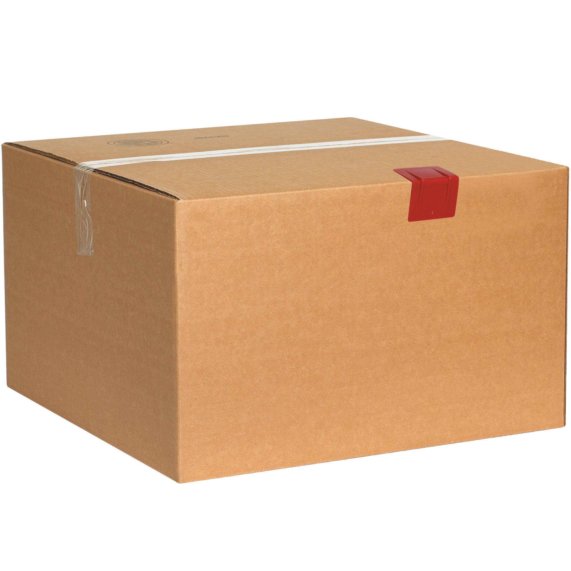 Plastic Strap Guards, 2 1/2" x 2", Red, 1000/Case