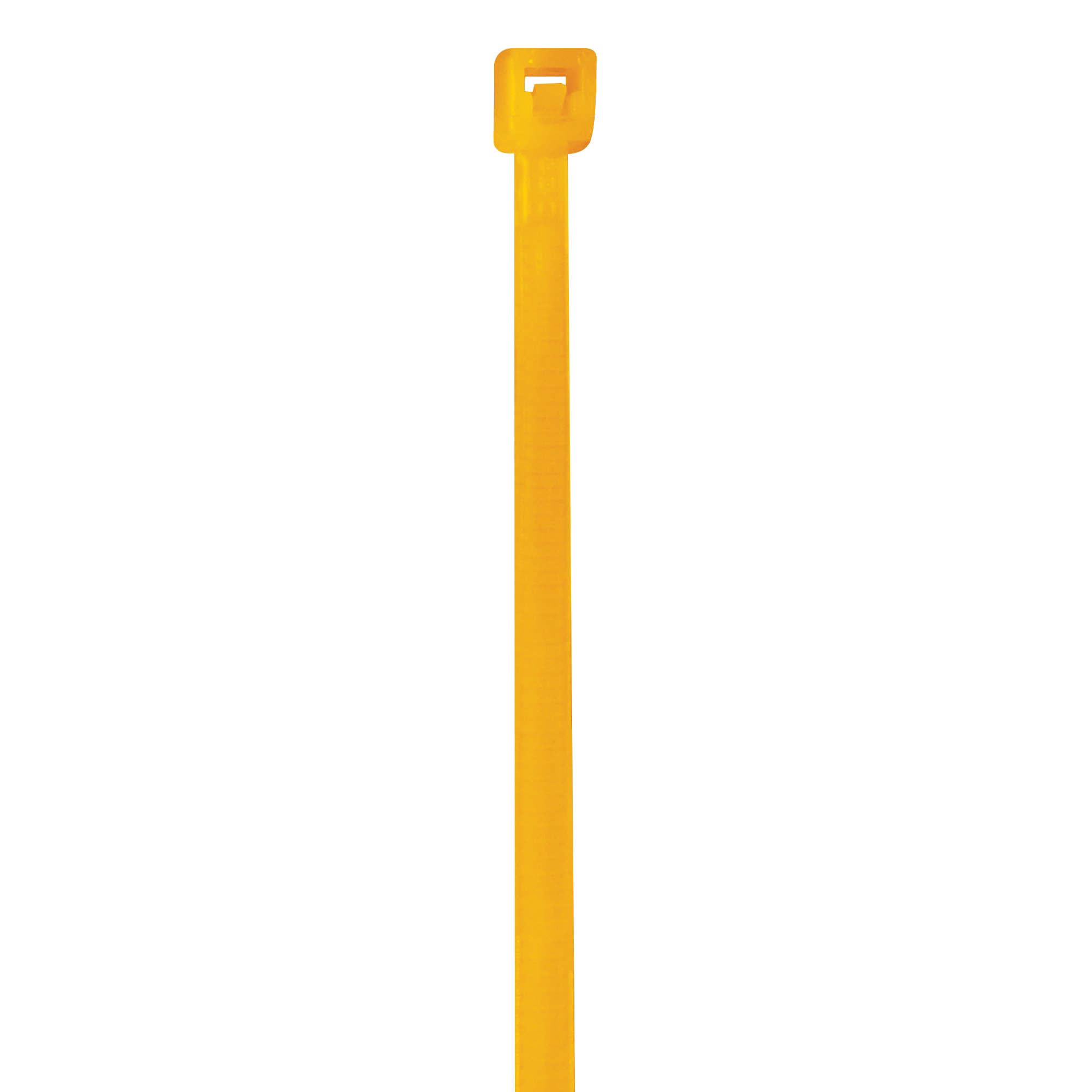 Colored Cable Ties, 40#, 8", Fluorescent Orange, 1000/Case