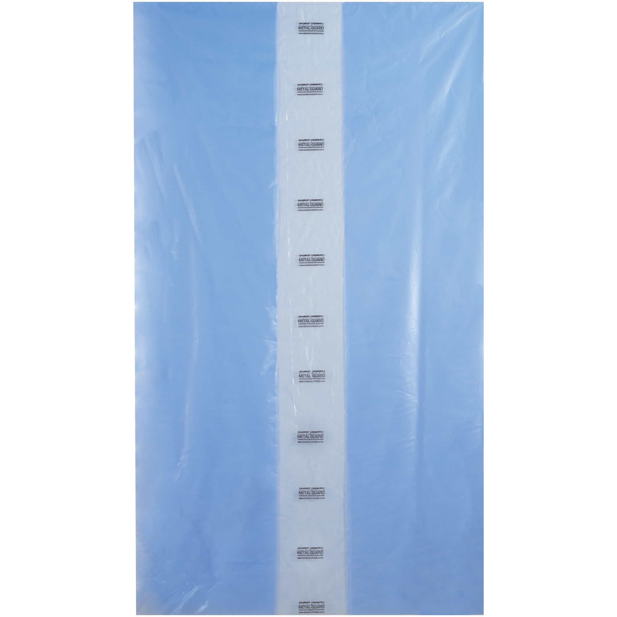 VCI Gusseted 4 Mil Poly Bags, 54" x 44" x 96", Blue, 20/Case