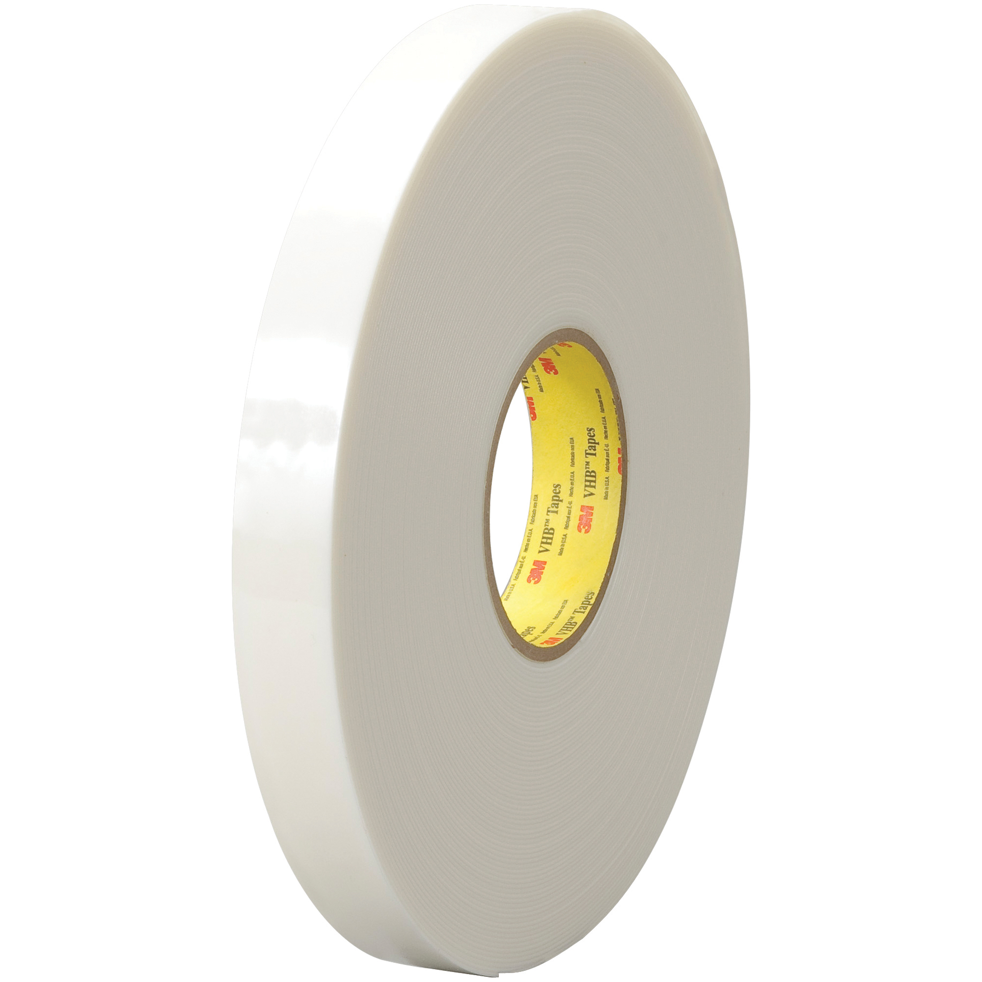 3M™ 4951 VHB™ Tape, 45.0 Mil, 1" x 5 yds., White, 1/Case