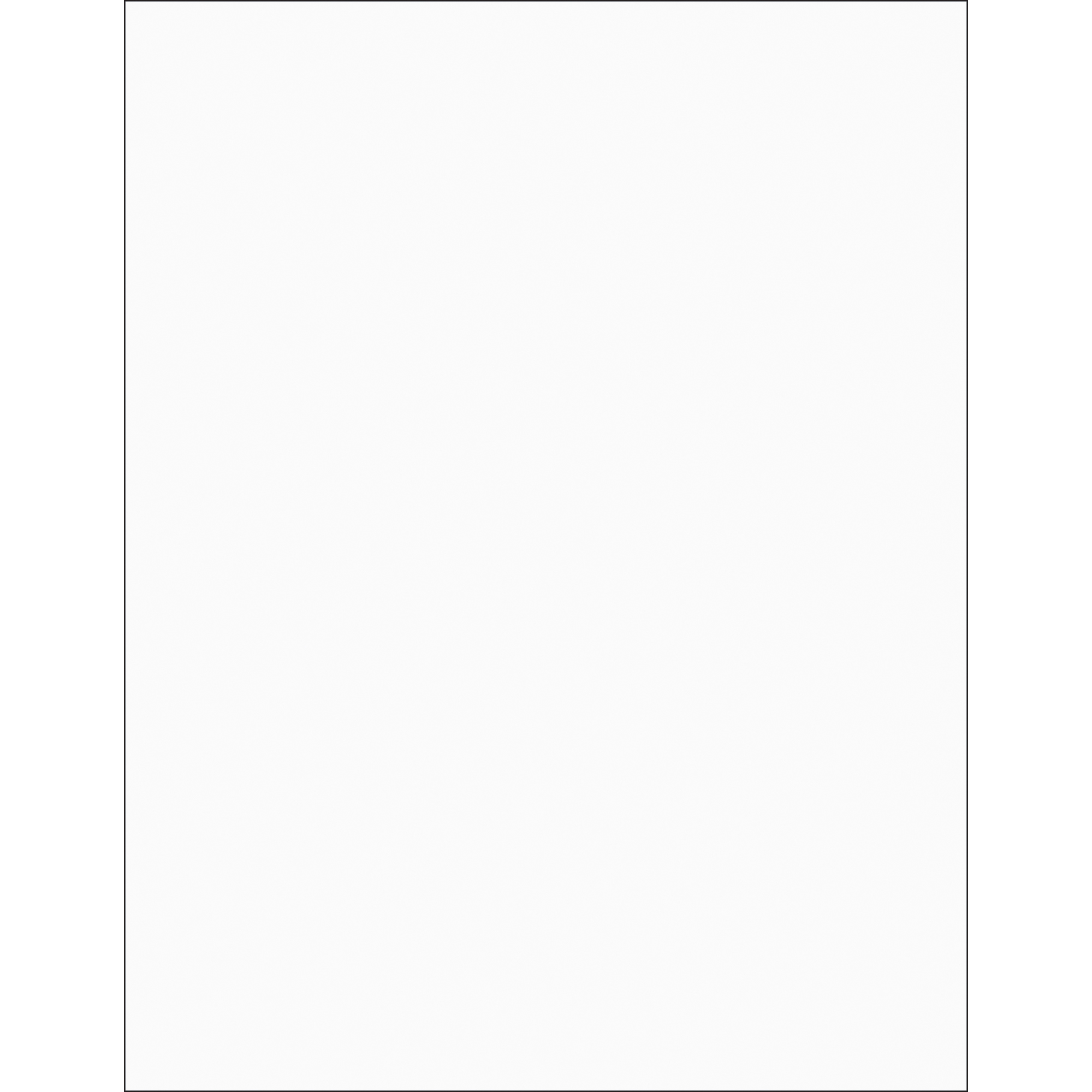 Tape Logic® Rectangle Laser Labels, 8 1/2" x 11", Clear, 100/Case