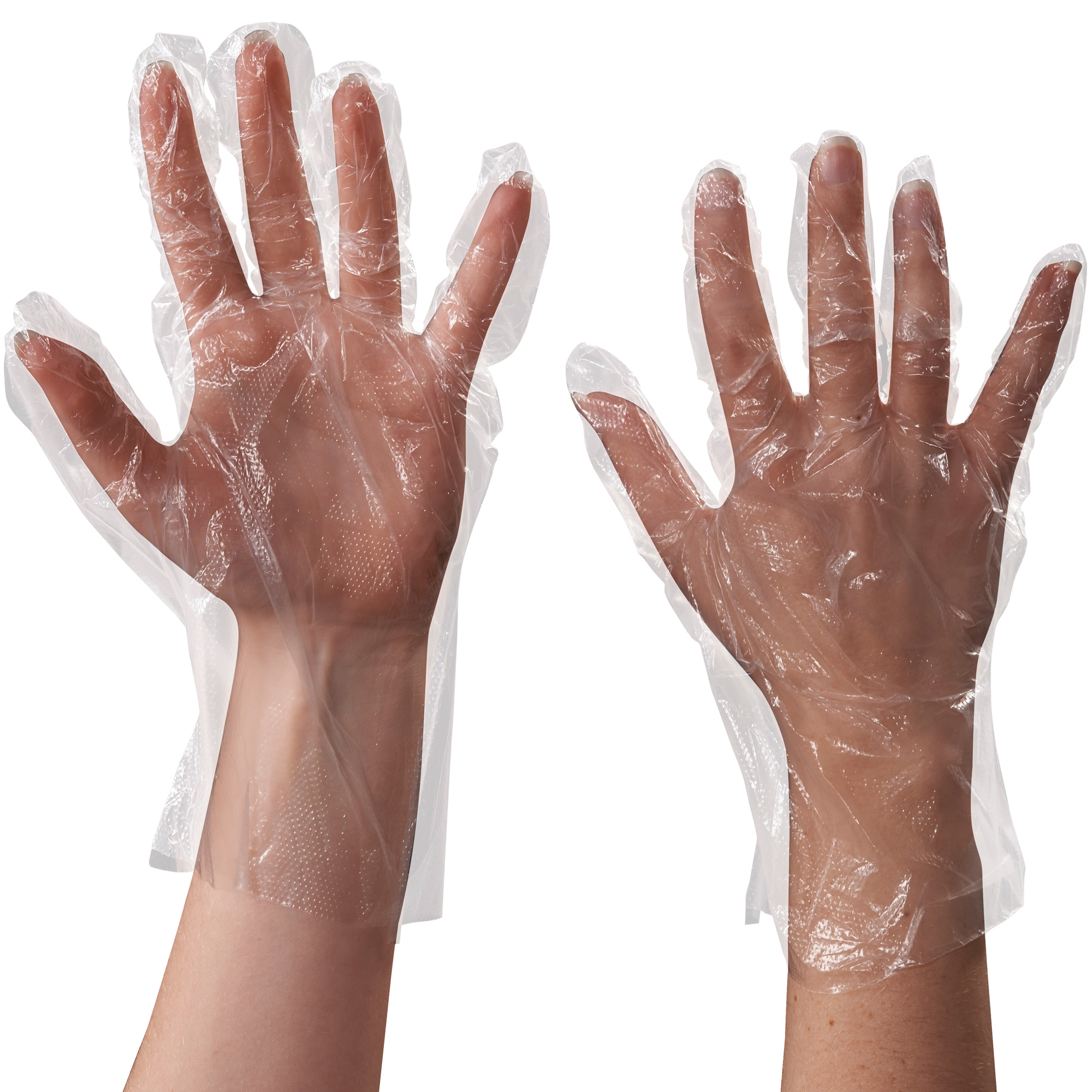 Poly Gloves, 1 Mil, Clear, 1000/Case