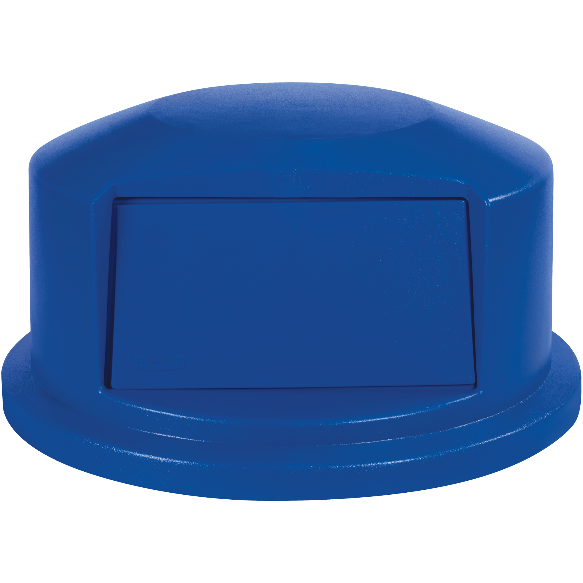 Rubbermaid® Brute® Domed Trash Can Lid, 44 Gallon, 13" x 25", Blue, 1/Each