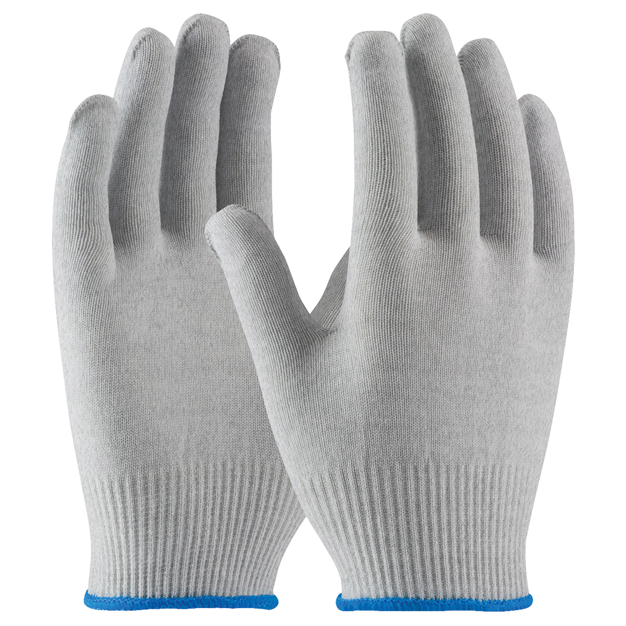 ESD Uncoated Nylon Gloves, Small, White, 12 Pairs/Case