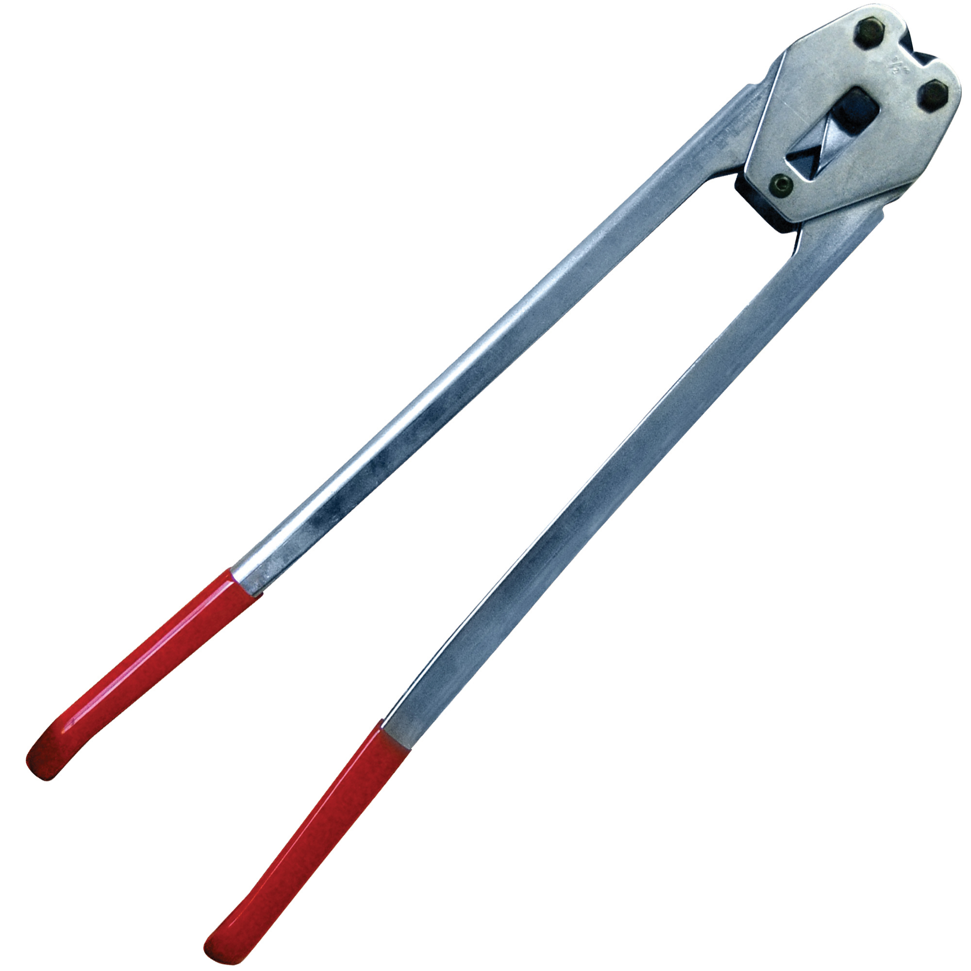 Industrial Poly Strapping Sealer, 1/2", Silver, 1/Each