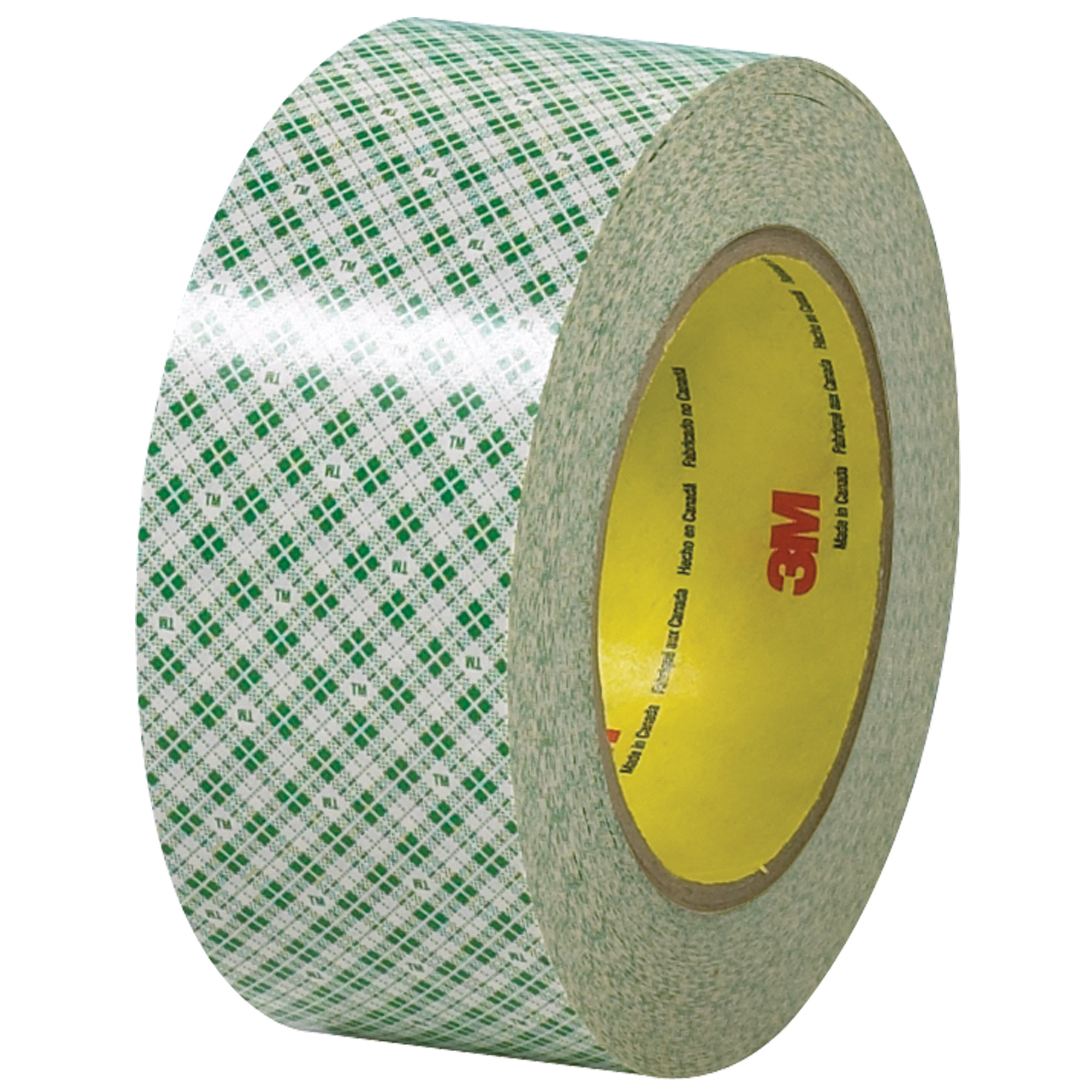 3M™ Double Sided Masking Tape, 6.0 Mil, 2" x 36 yds., Off White, 24 /Case