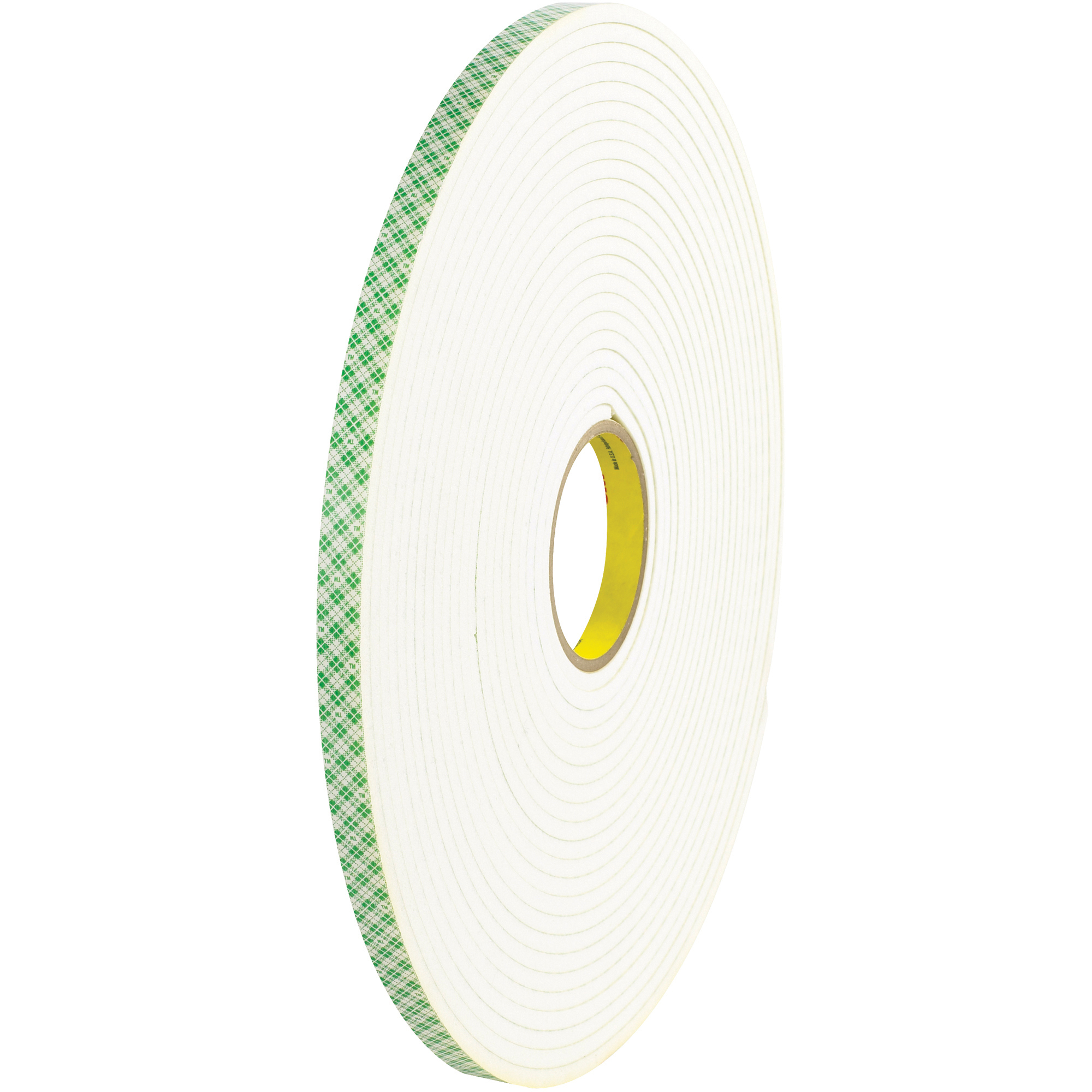 3M™ 4004 Double Sided Foam Tape, 1/2" x 18 yds., 1/4", Natural, 18/Case