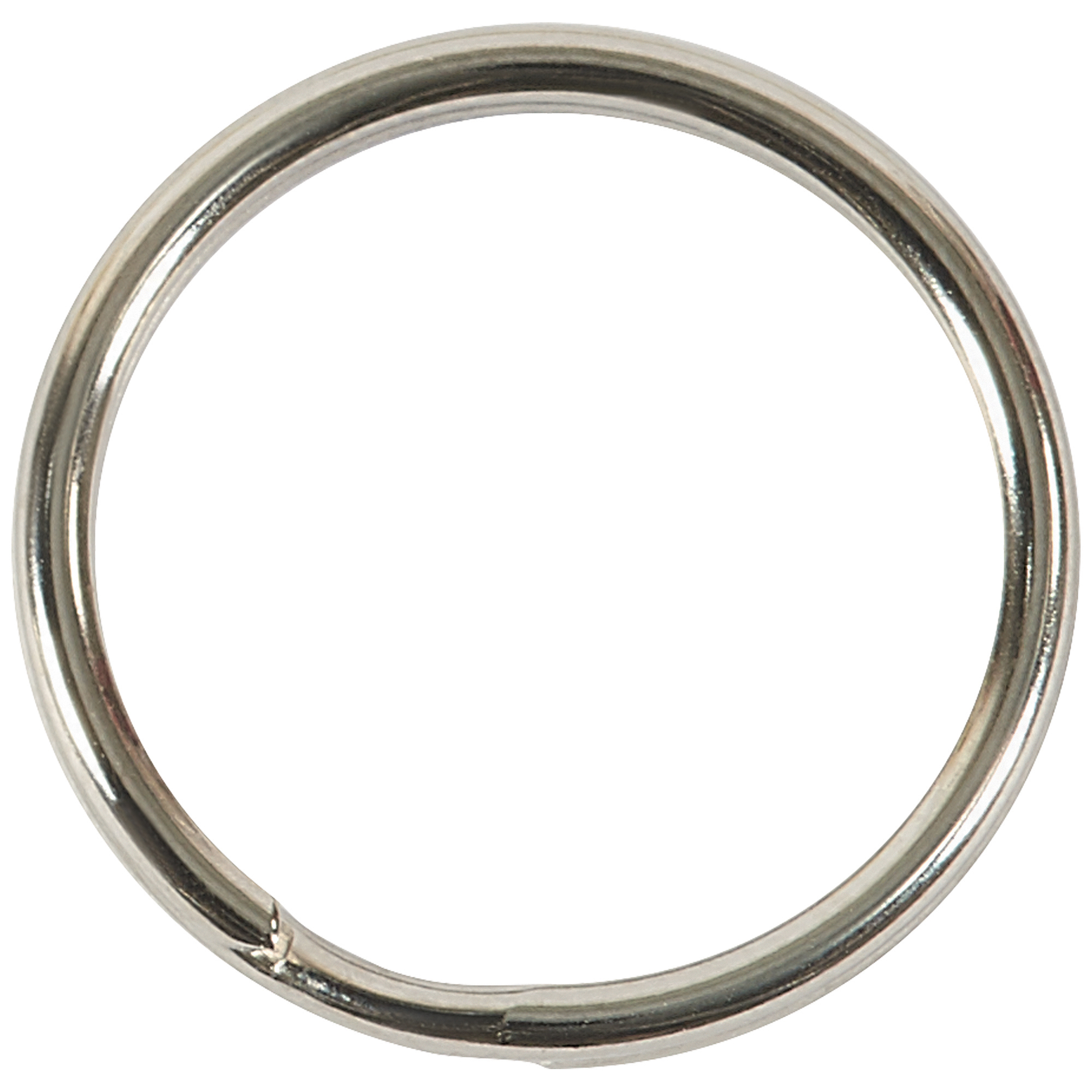 Split Key Rings, 3/4", Chrome, 100/Case