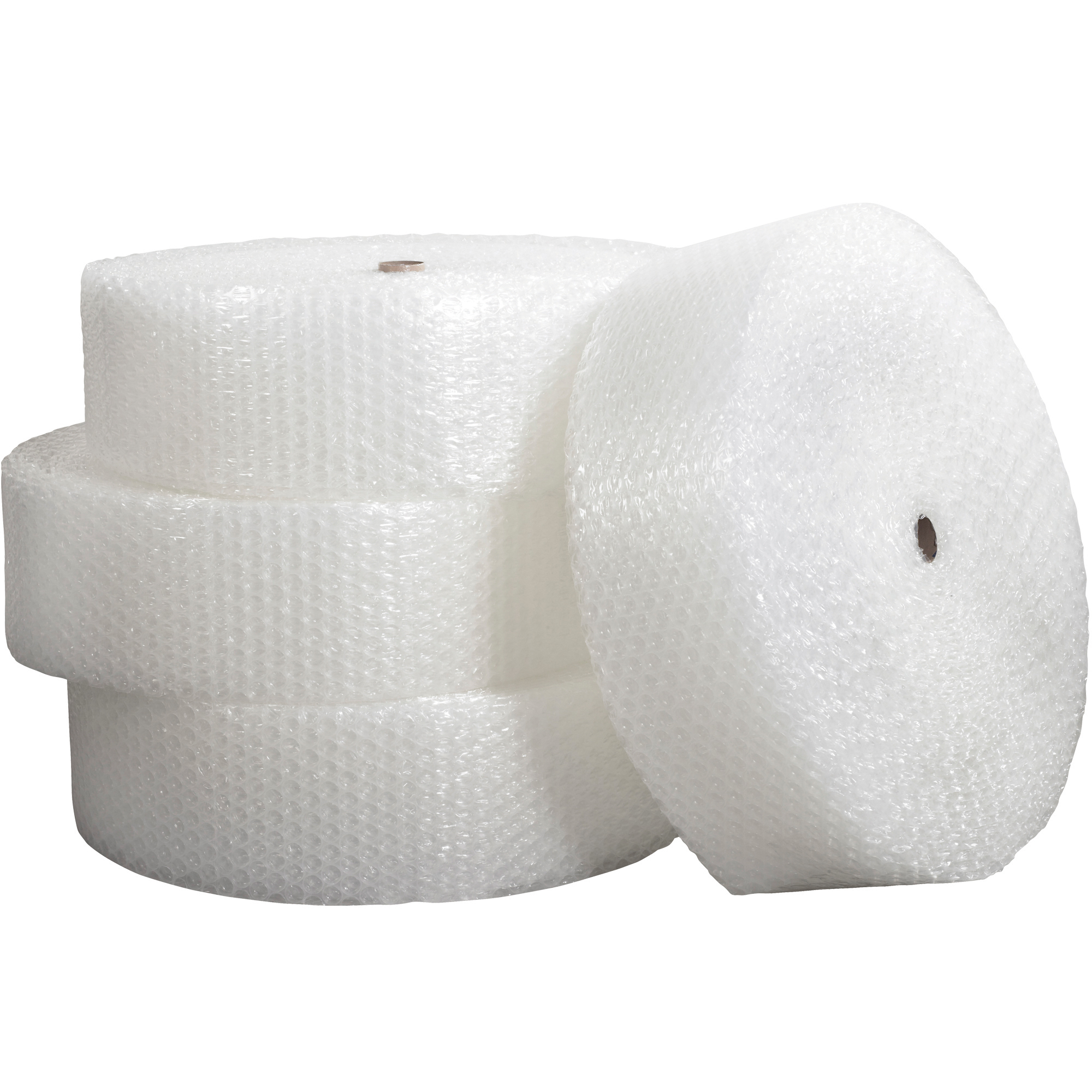 Heavy-Duty Air Bubble Rolls, 1/2" x 12" x 250', Clear, 4/Each