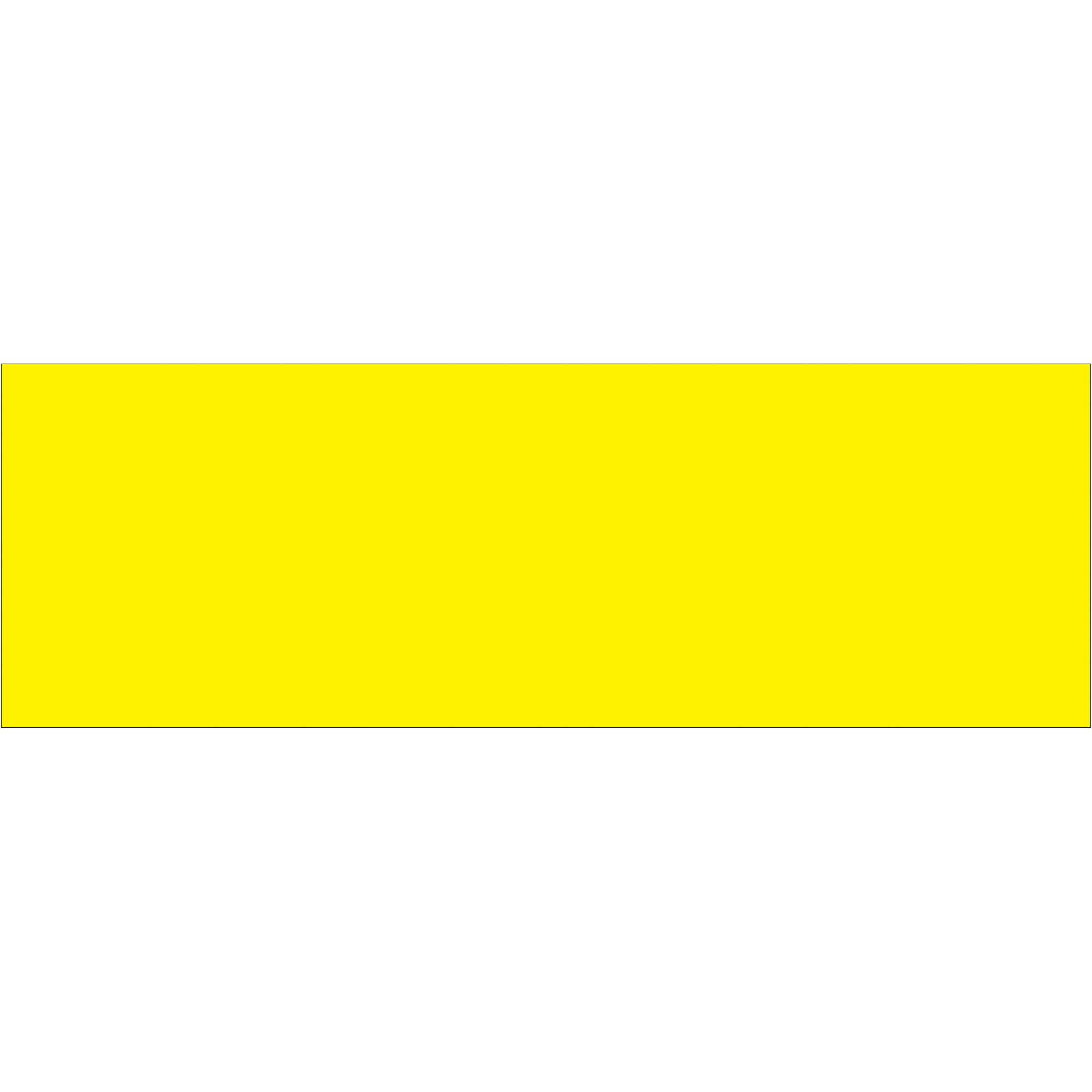 Tape Logic® Inventory Rectangle Labels, 3" x 9", Fluorescent Yellow, 250/Roll