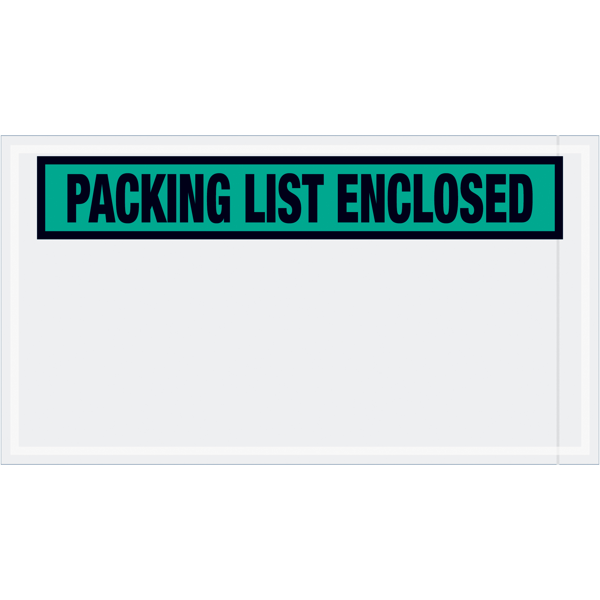 Tape Logic® "Packing List Enclosed" Envelopes, 5 1/2" x 10", Green, 1000/Case