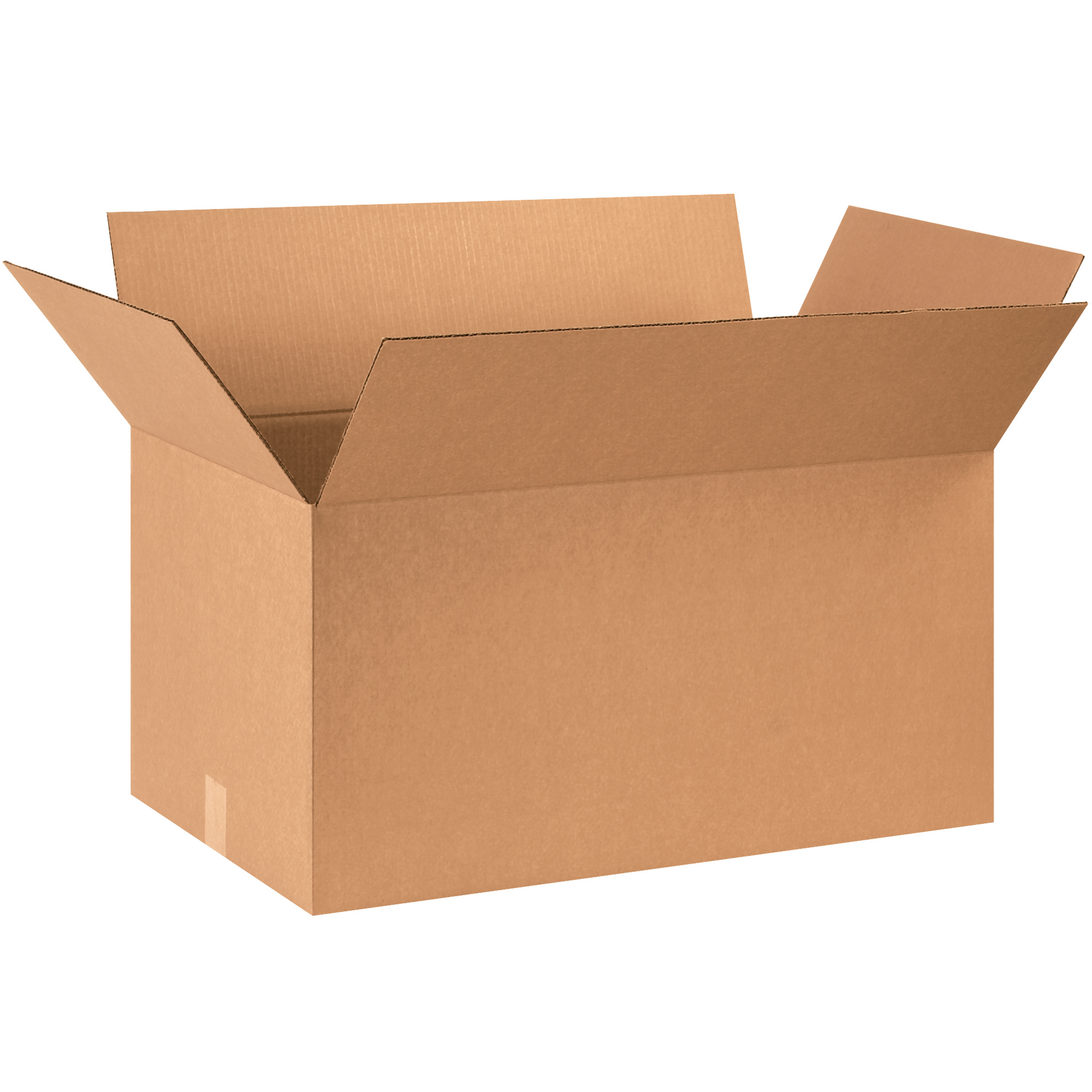 Corrugated Boxes, 28" x 16" x 14", Kraft, 15/Bundle; 120/Skid