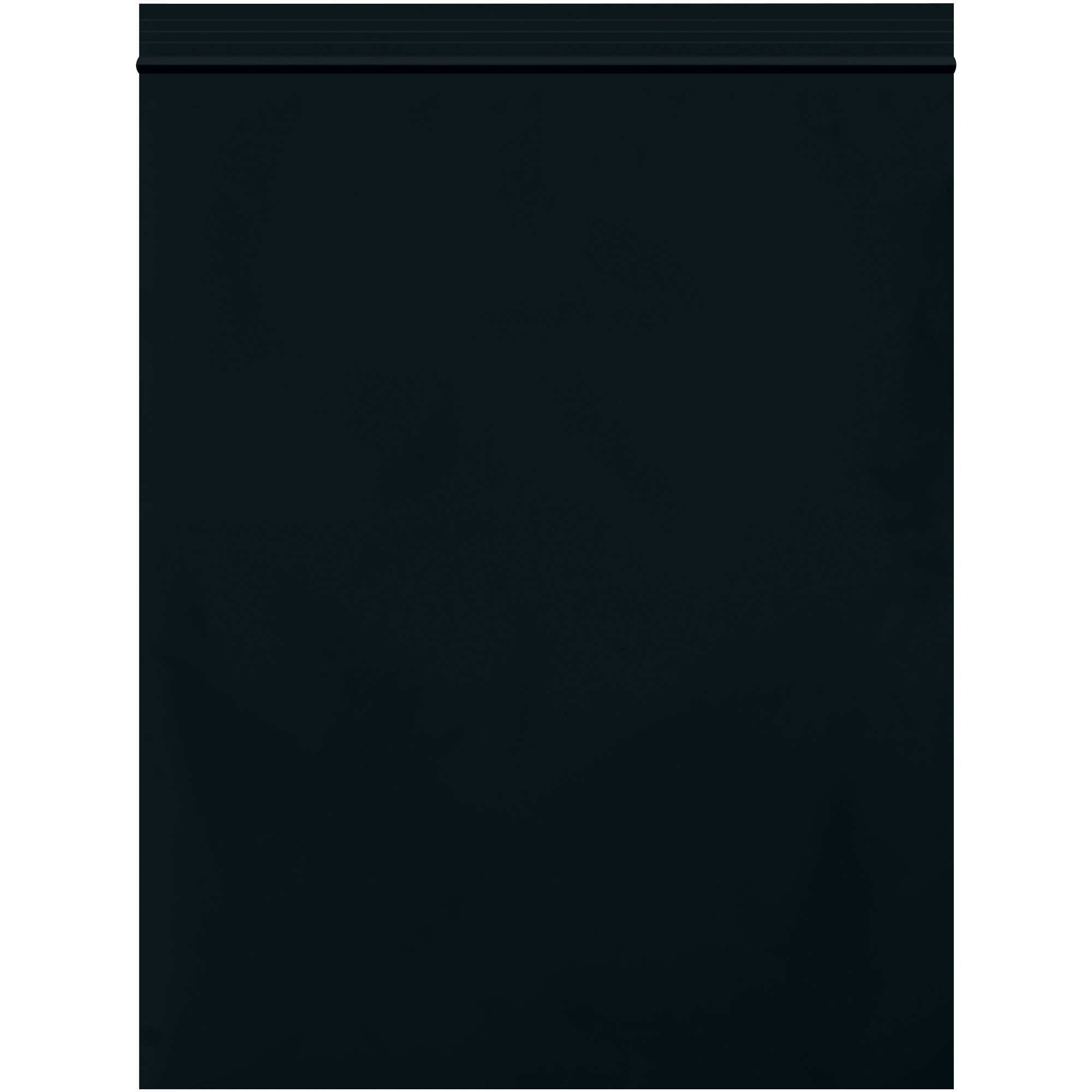 Reclosable 2 Mil Poly Bags, 8" x 10", Black, 1000/Case