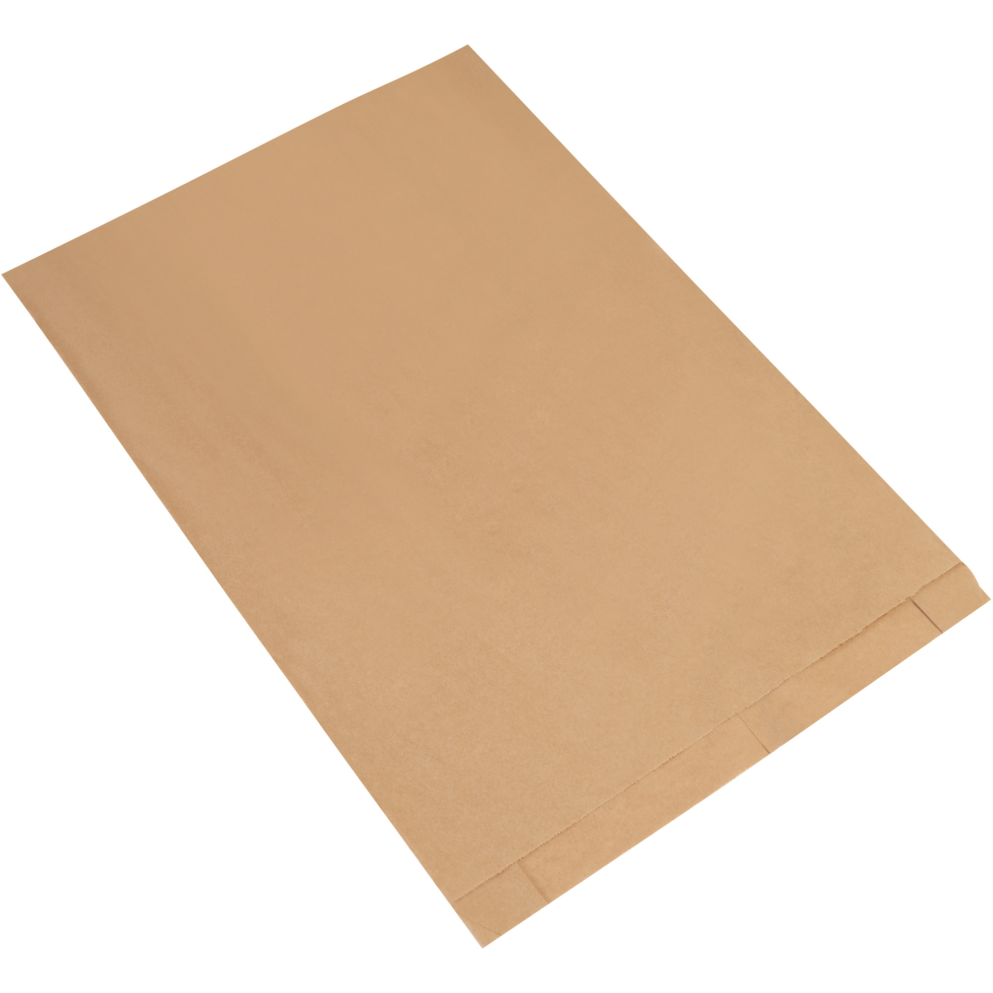 Gusseted Merchandise Bags, 17" x 24" x 4", Kraft, 500/Case