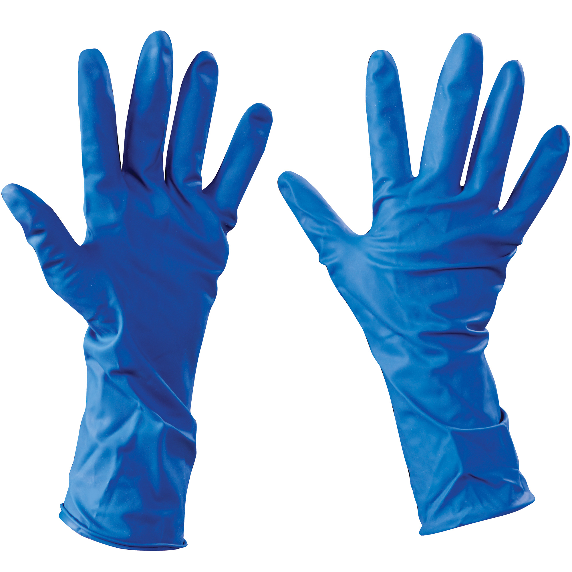 Microflex® Safegrip™ Gloves w/Extended Beaded Cuff, Medium, Blue, 50/Case