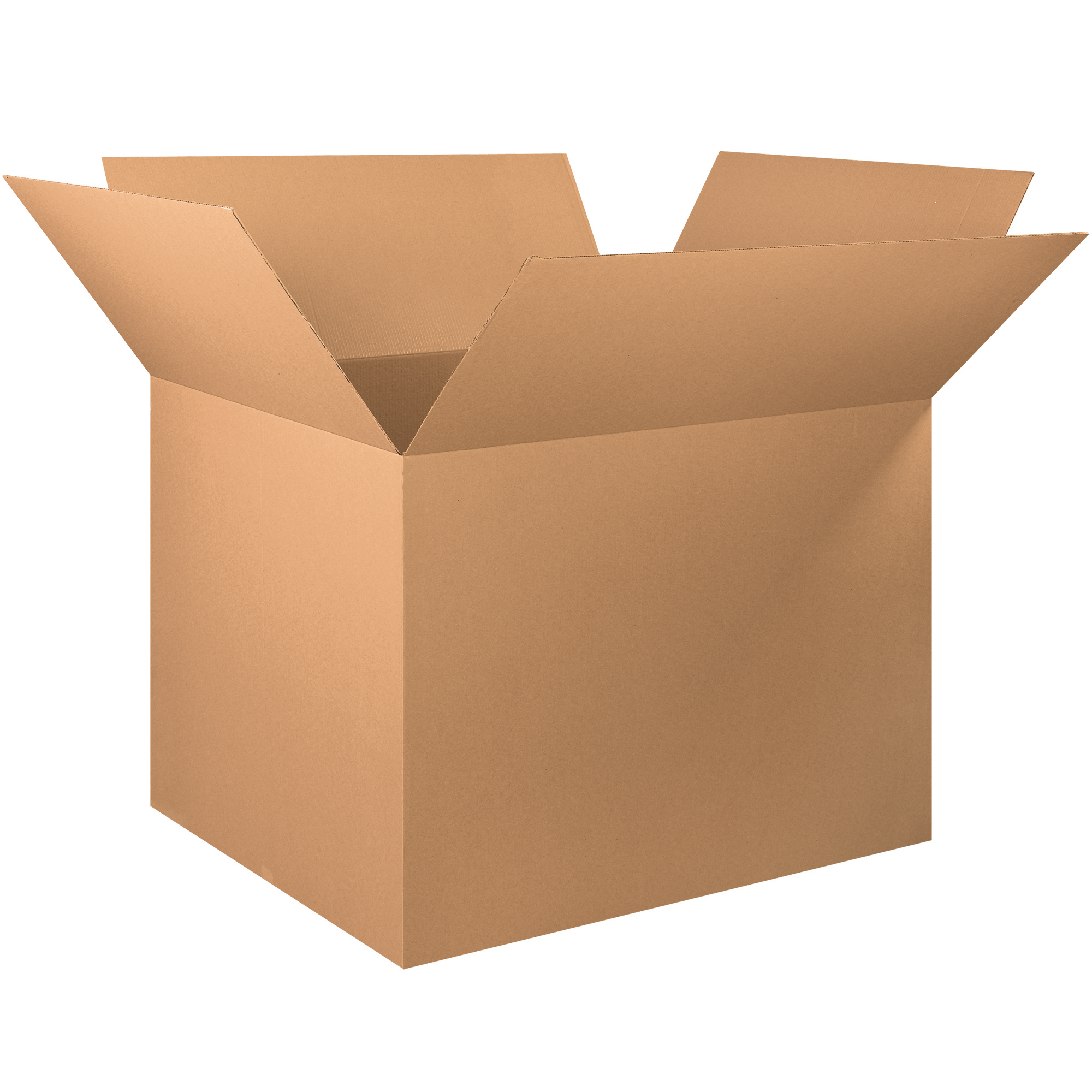 Corrugated Boxes, 48" x 40" x 36", Kraft, 5/Bundle; 125/Skid