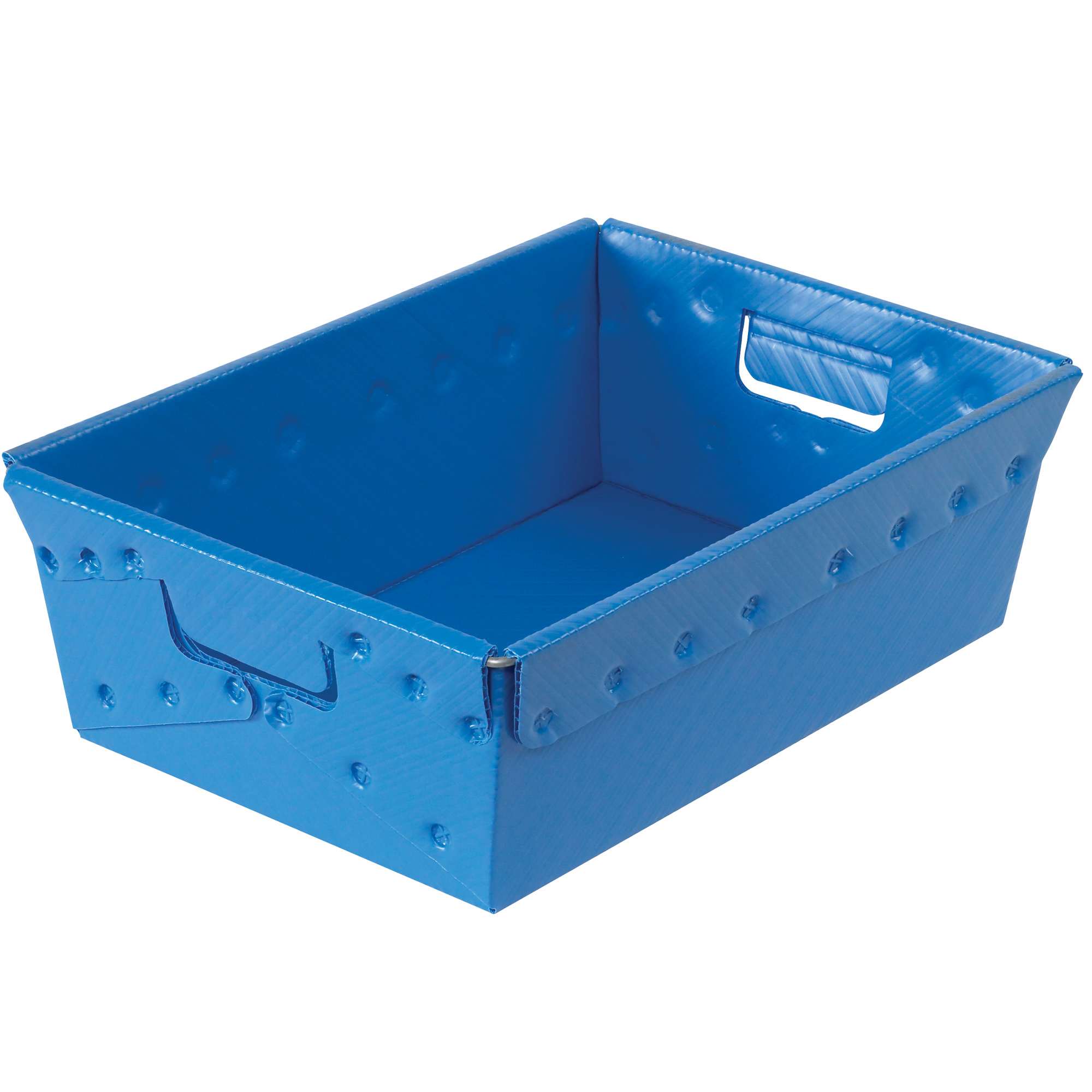 Space Age Totes, 18" x 13" x 6", Blue, 6/Case