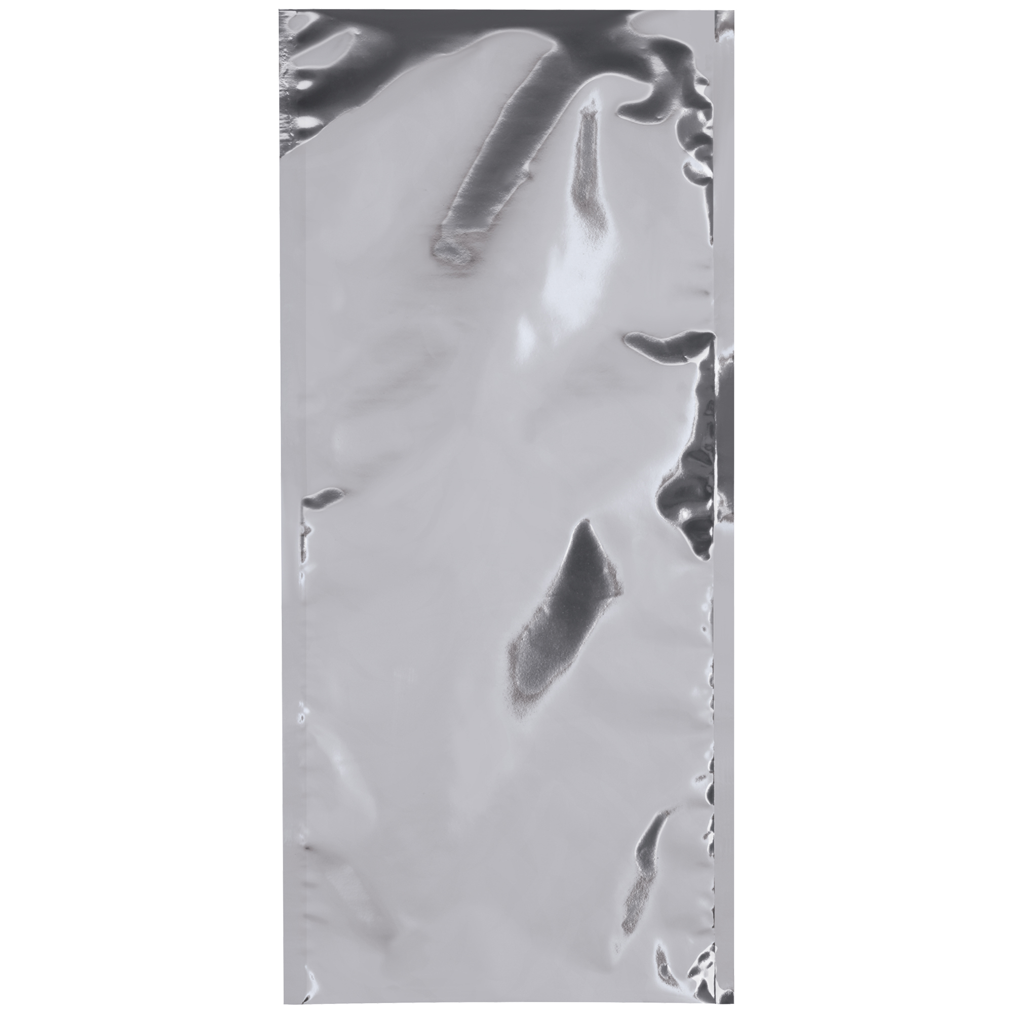 Moisture Barrier Bags, 3.6 Mil, 10" x 24", Silver, 100/Case