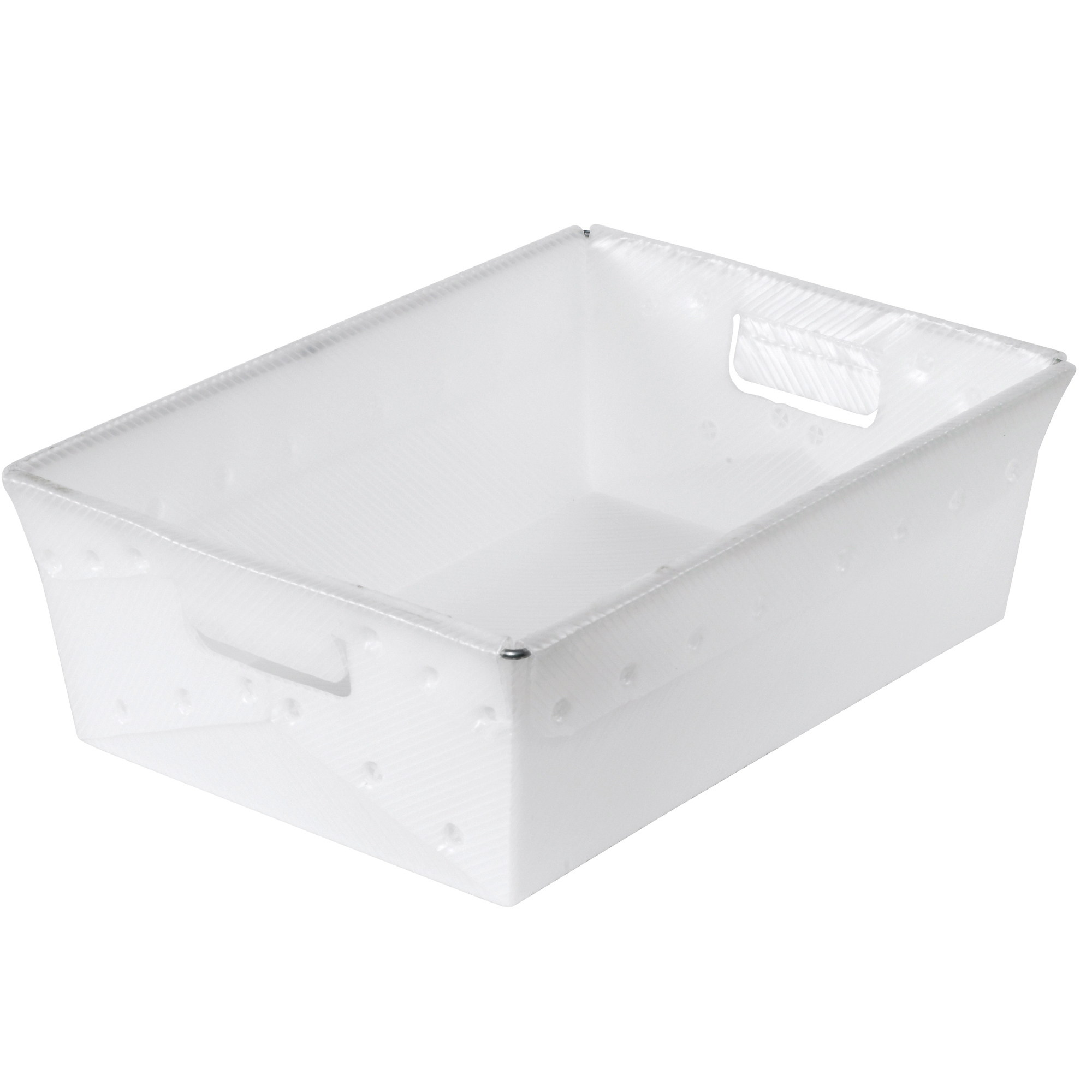 Space Age Totes, 18" x 13" x 6", White, 6/Case