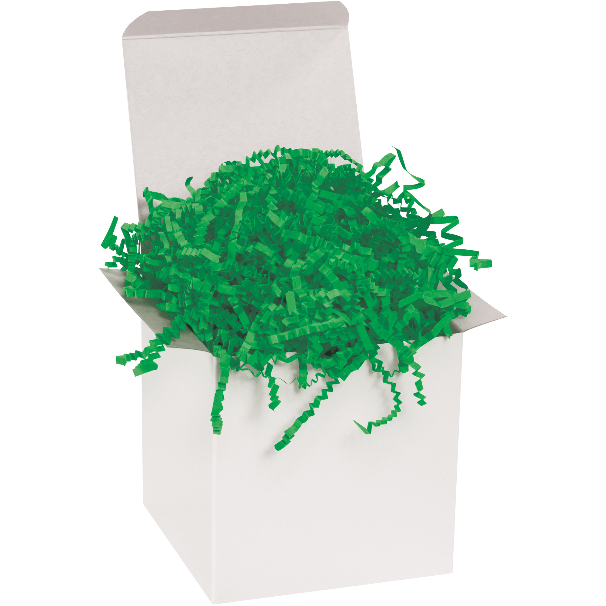 Crinkle Paper, 10 lb., Green, 1/Case