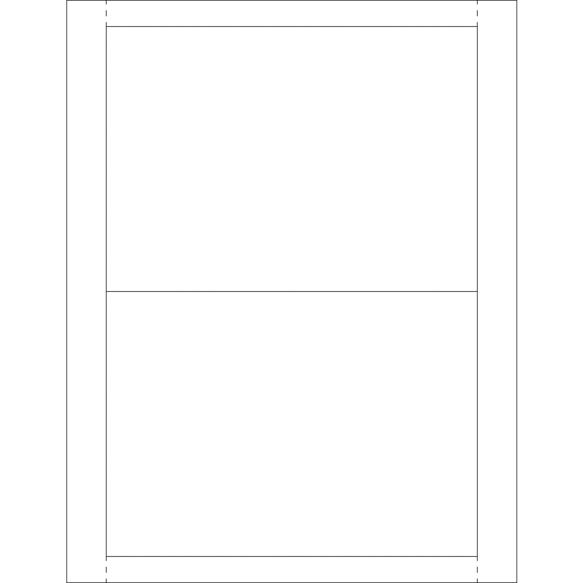 Vinyl Envelope Insert Cards, 5" x 7", White, 100/Case