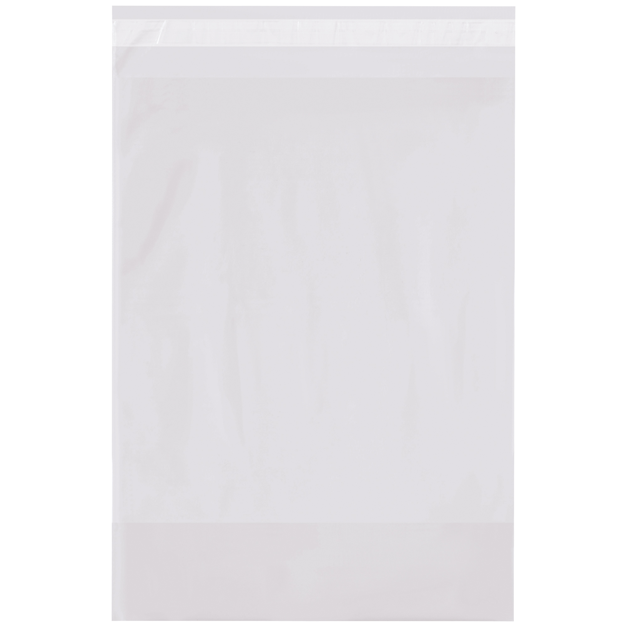 Gusseted 2 Mil Resealable Poly Bags, 9 x 4 x 12", Clear, 1000/Case